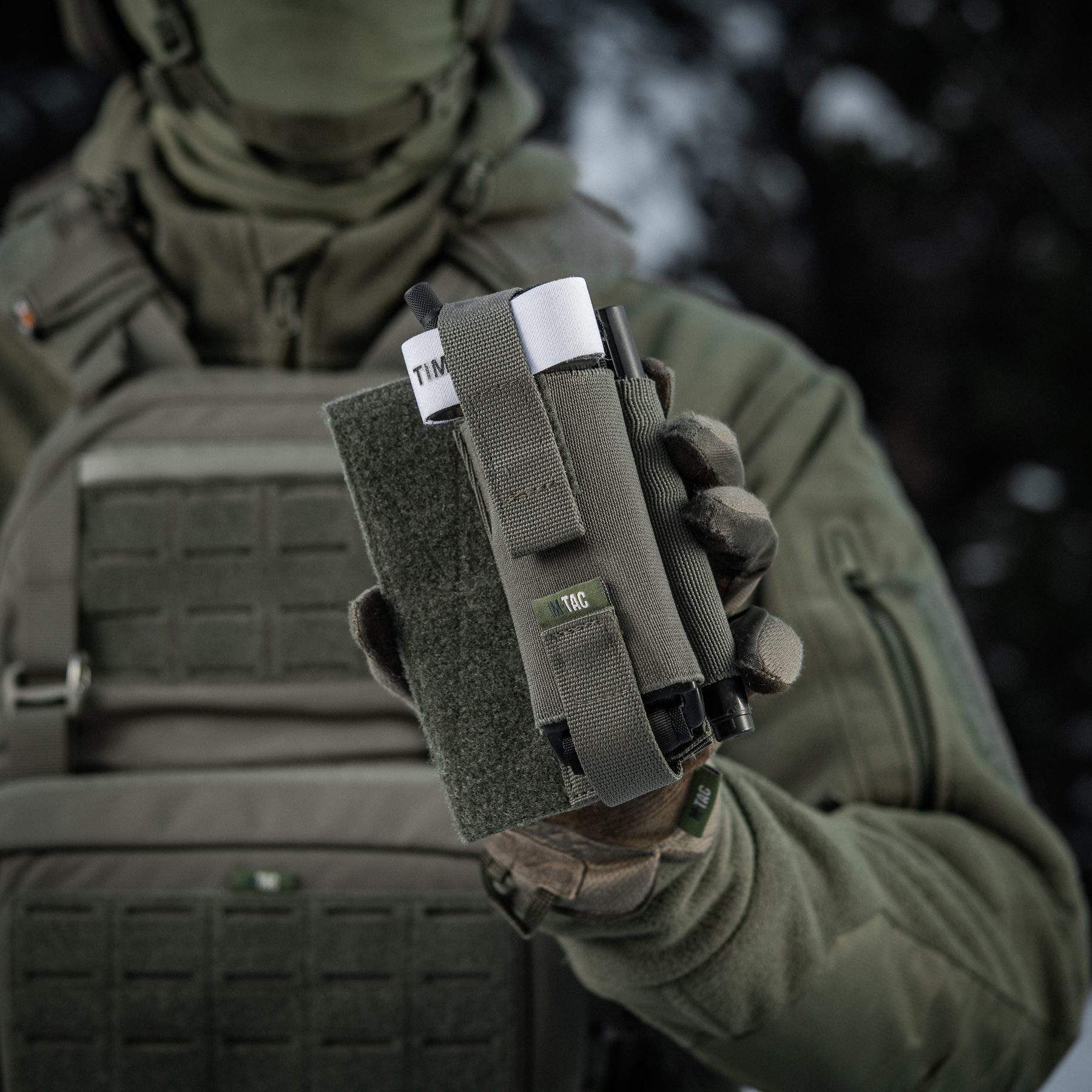 M-Tac подсумок для турникета эластичный на липучке Gen.III Ranger Green — 11