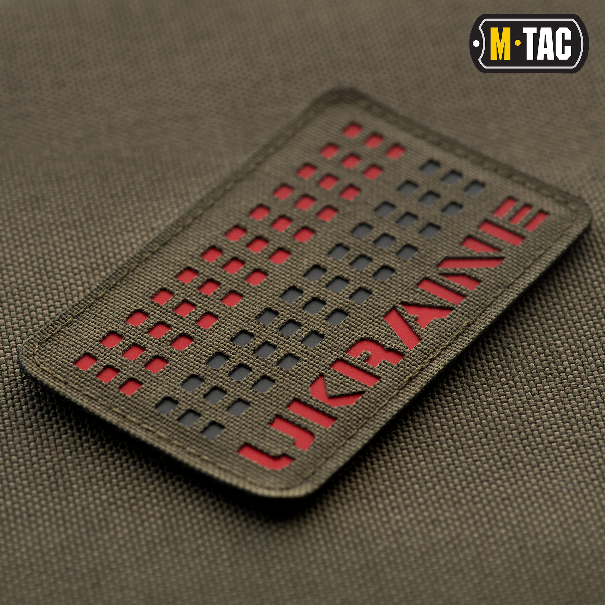 M-Tac нашивка Ukraine Laser Cut Ranger Green/Red/Black — 2