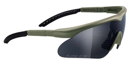 Swiss Eye окуляри Raptor Smoke/Orange/Clear Lens/Green Frame