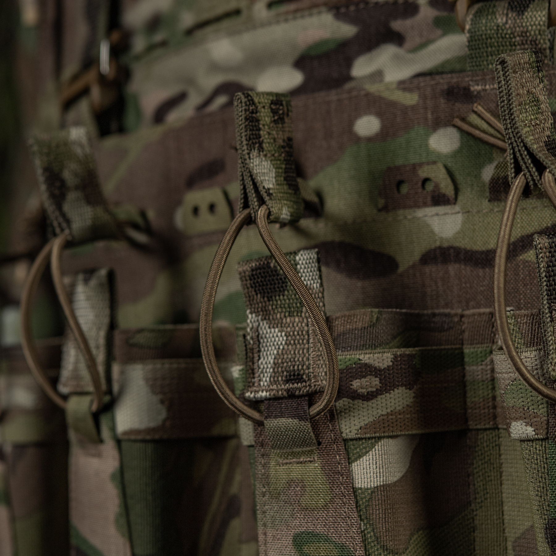 M-Tac передняя панель для чехла бронежилета Sturm на 4 магазина Multicam — 20