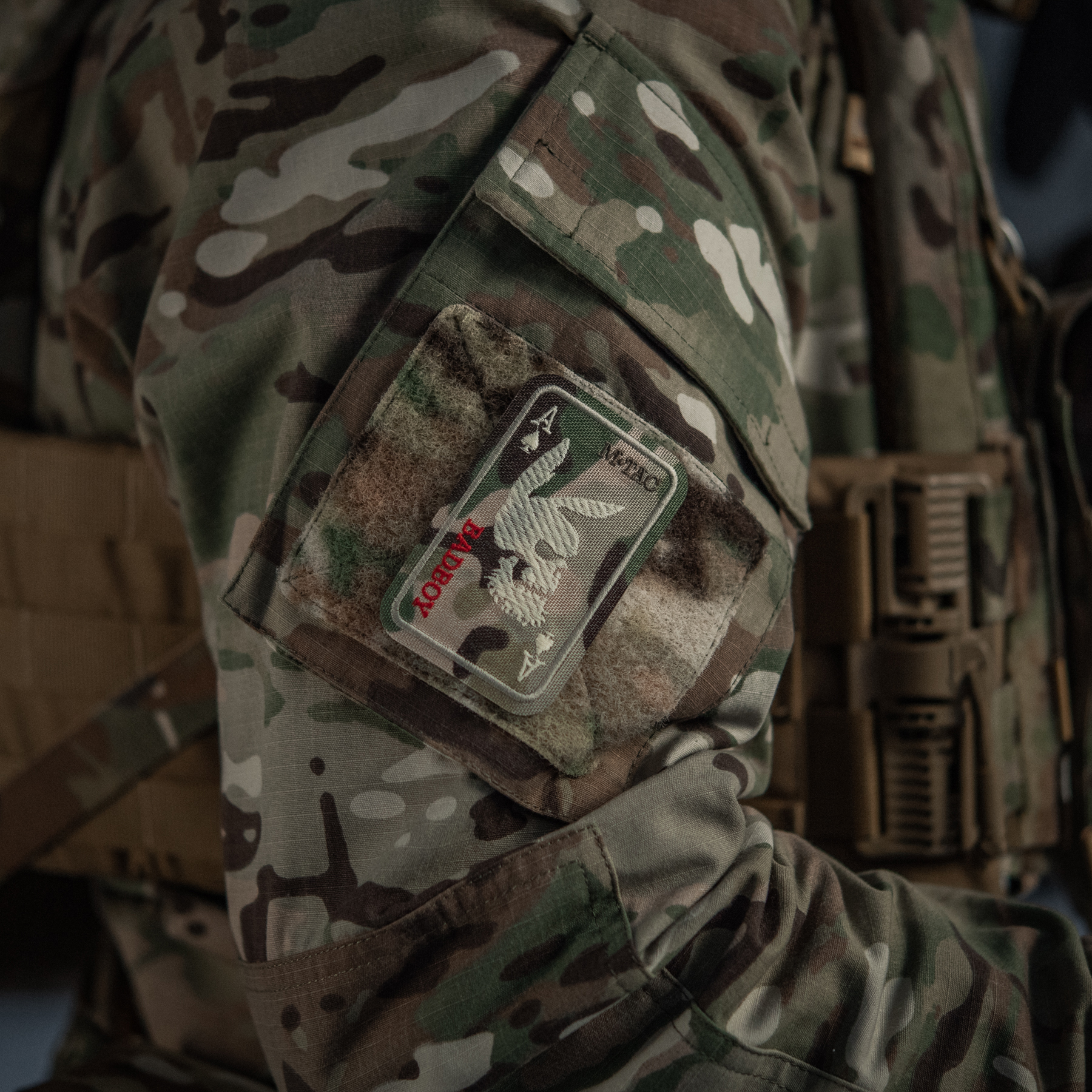 M-Tac нашивка Bad Boy (вишивка) Multicam — 4