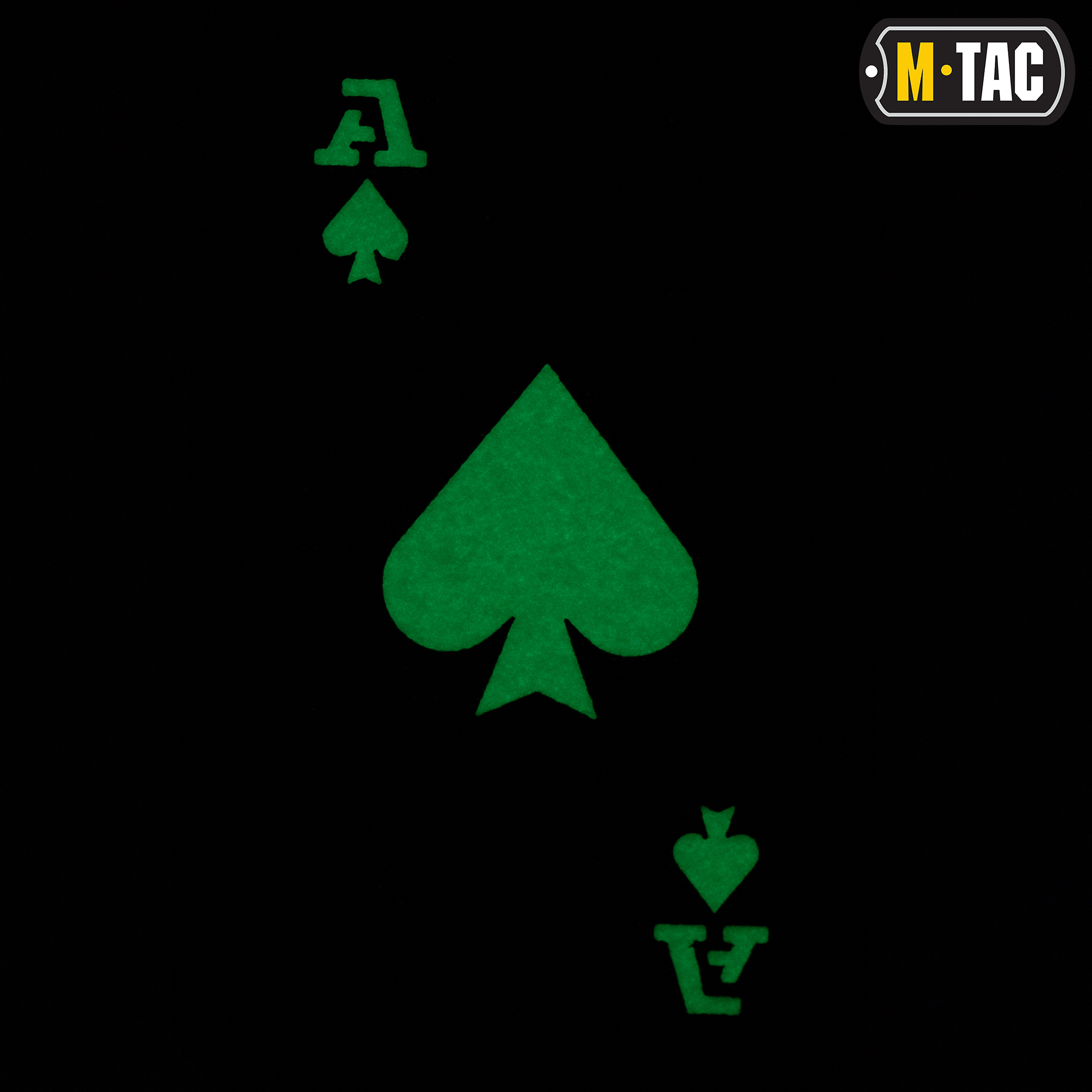 M-Tac нашивка Ace of Spades Laser Cut Coyote/GID — 4