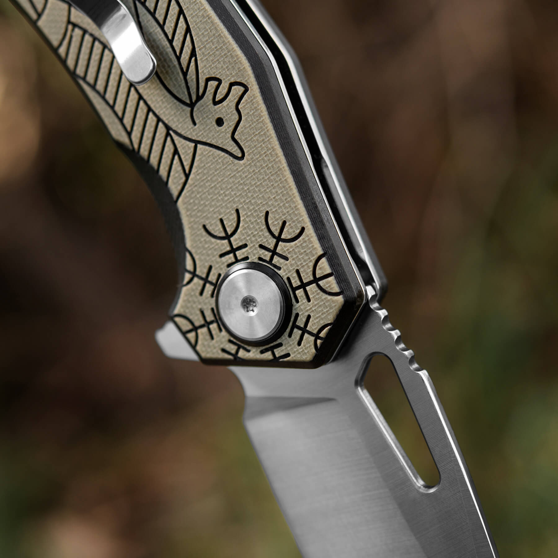 M-Tac нож складной Type 12 Scandinavian Black/Sand — 21