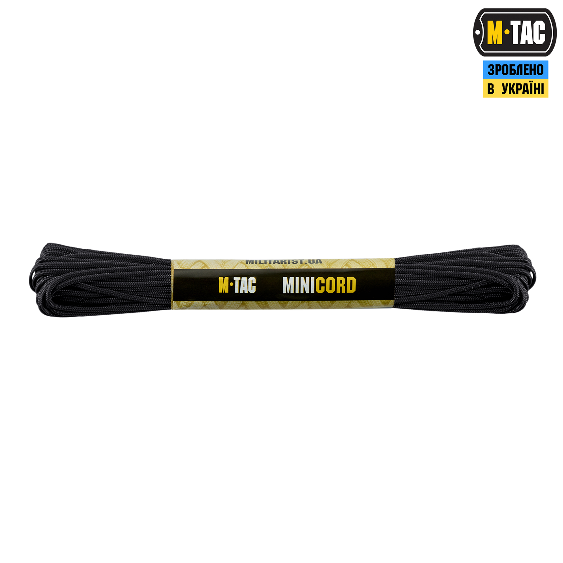 M-Tac паракорд Minicord 15m Black — 2