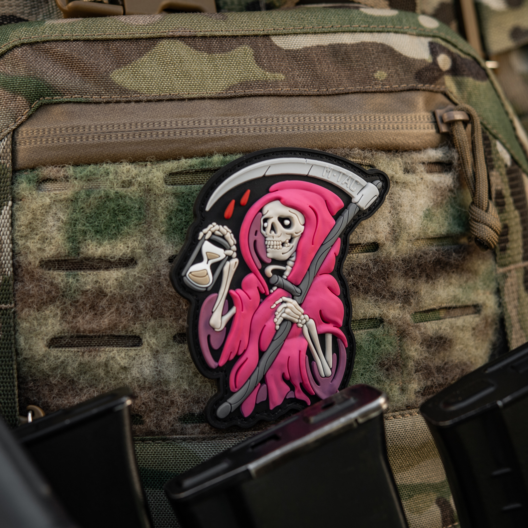 M-Tac нашивка Time PVC Pink/Black — 9