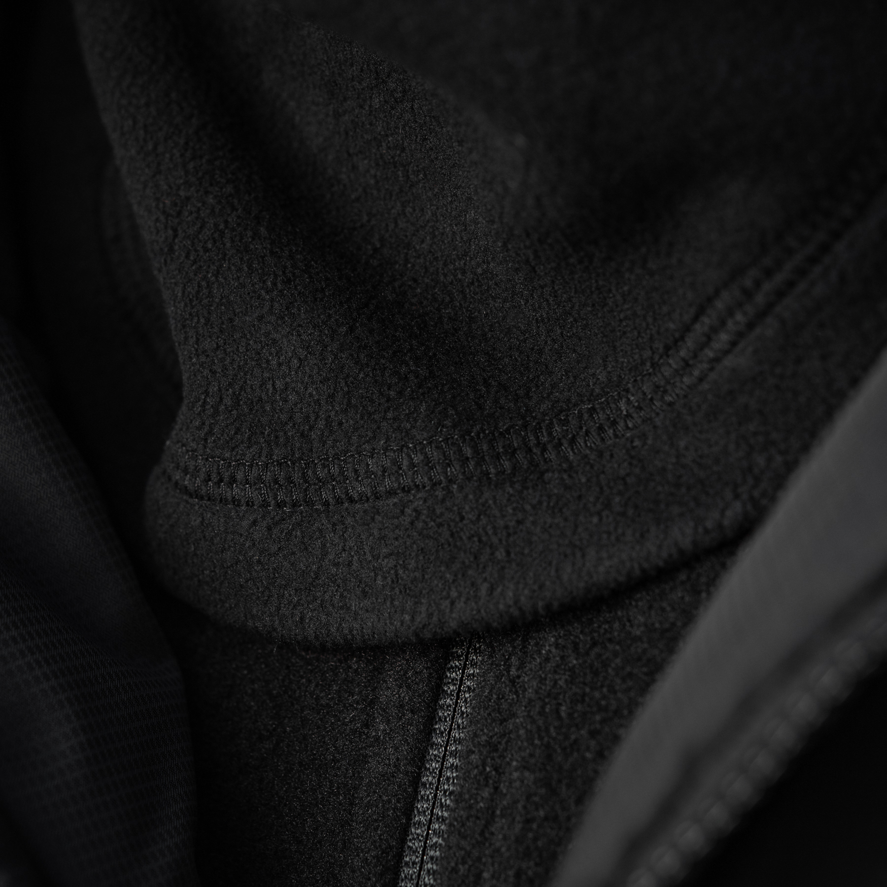 M-Tac шарф-труба анатомический с затяжкой Elite флис (320г/м2) Black — 8