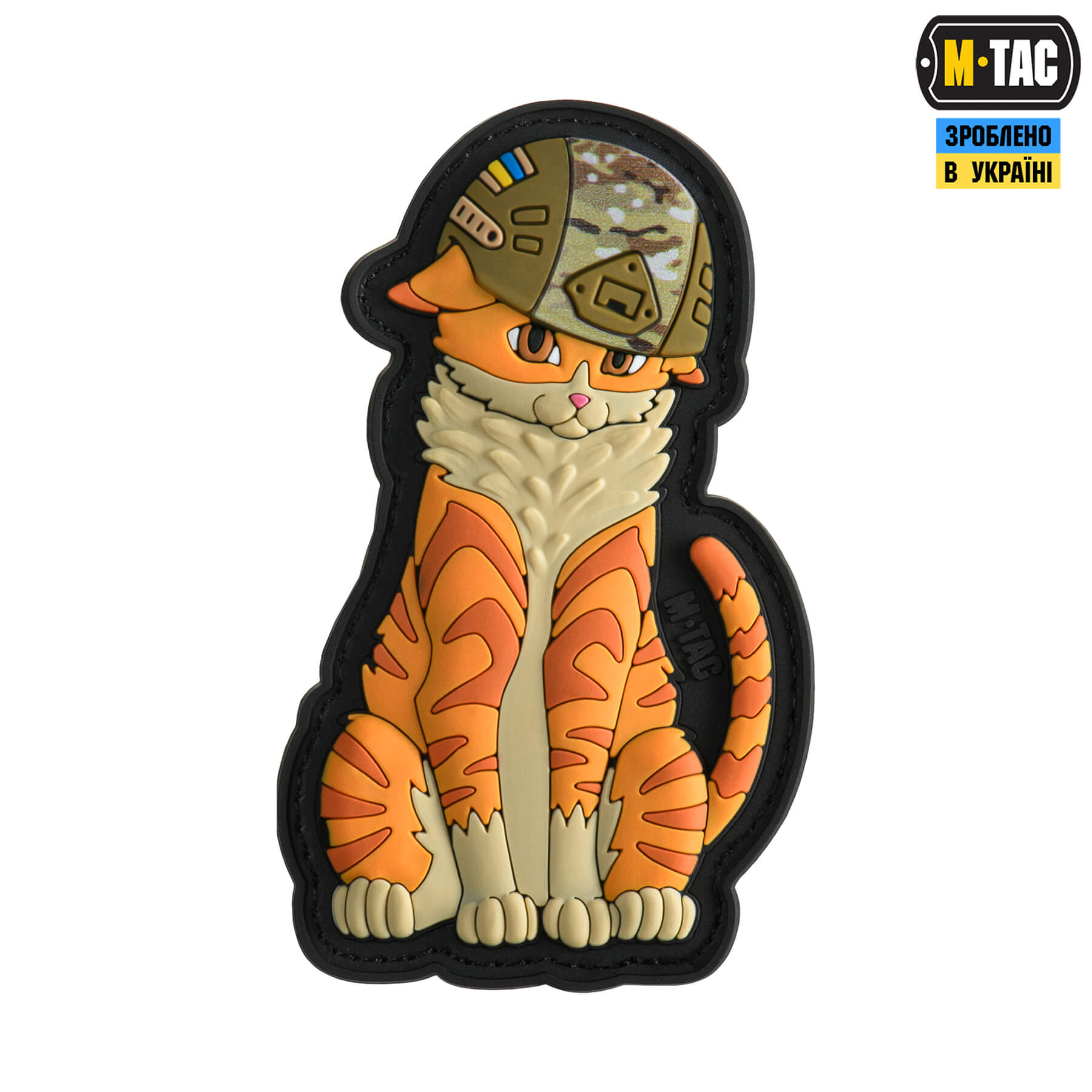 M-Tac нашивка Orange Cat PVC (MC cover) — 2