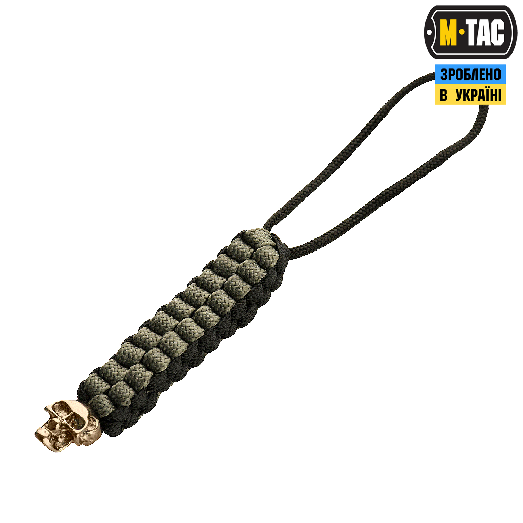 M-Tac темляк Cuboid Skull Black/Grey — 2