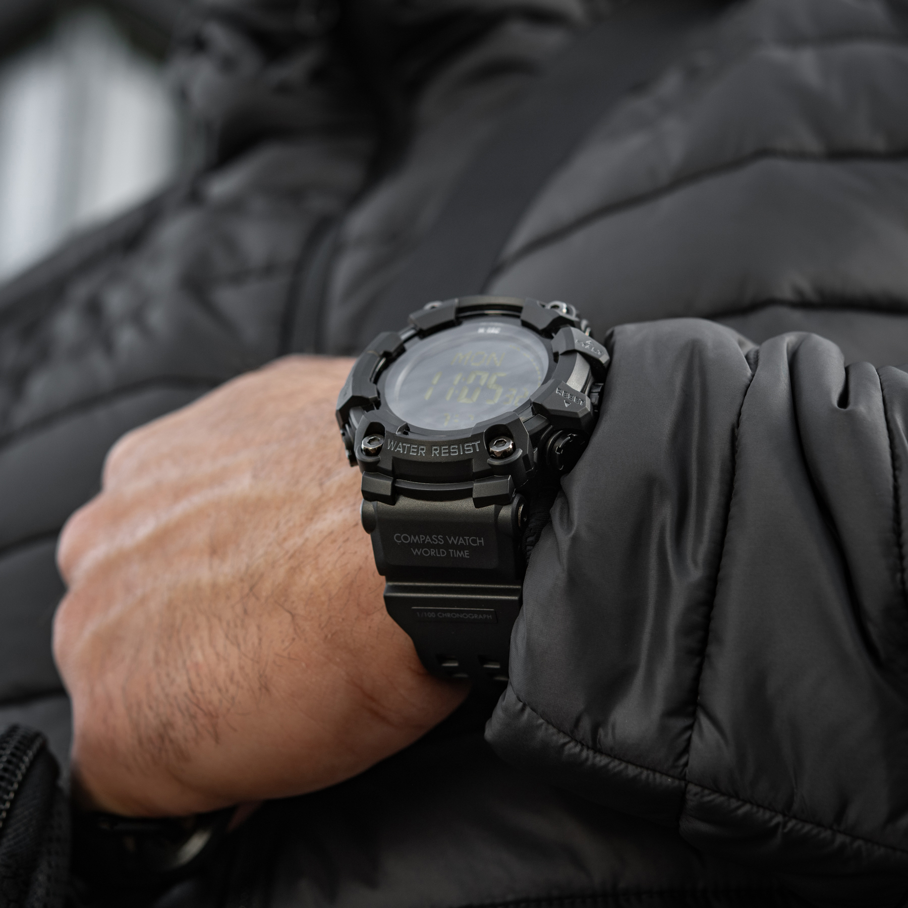 M-Tac часы тактические 2037 Black — 13