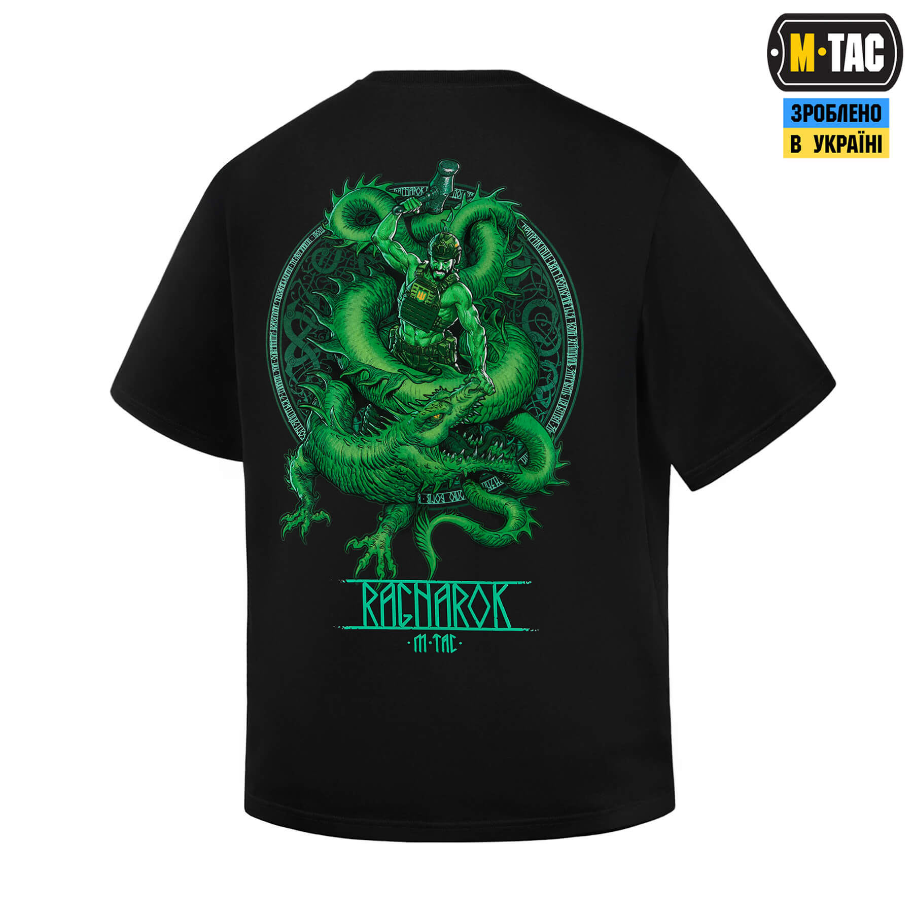 M-Tac футболка Ragnarok Night Vision Cotton Hard Black — 6