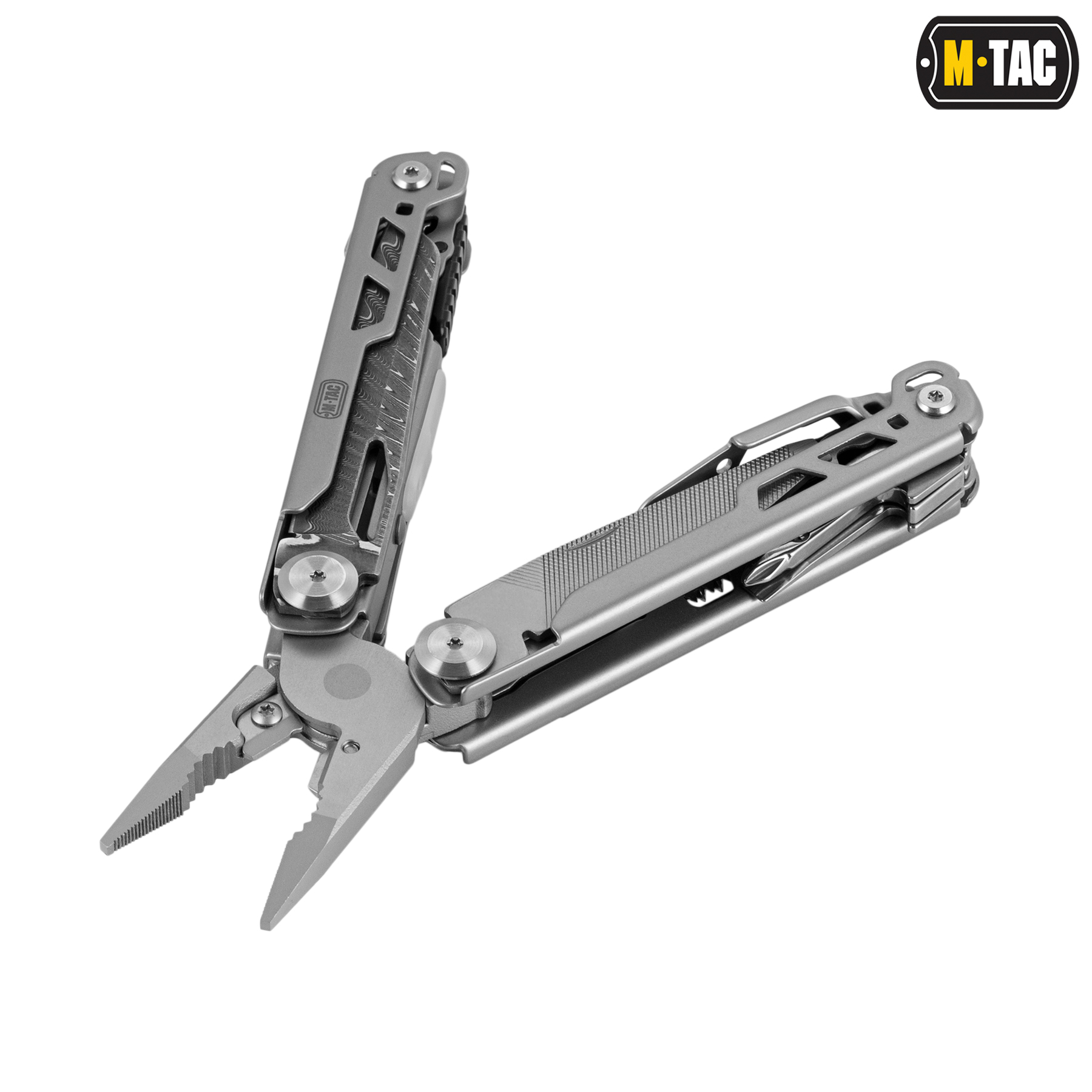 M-Tac мультитул Type 12 Steel/Damascus — 5
