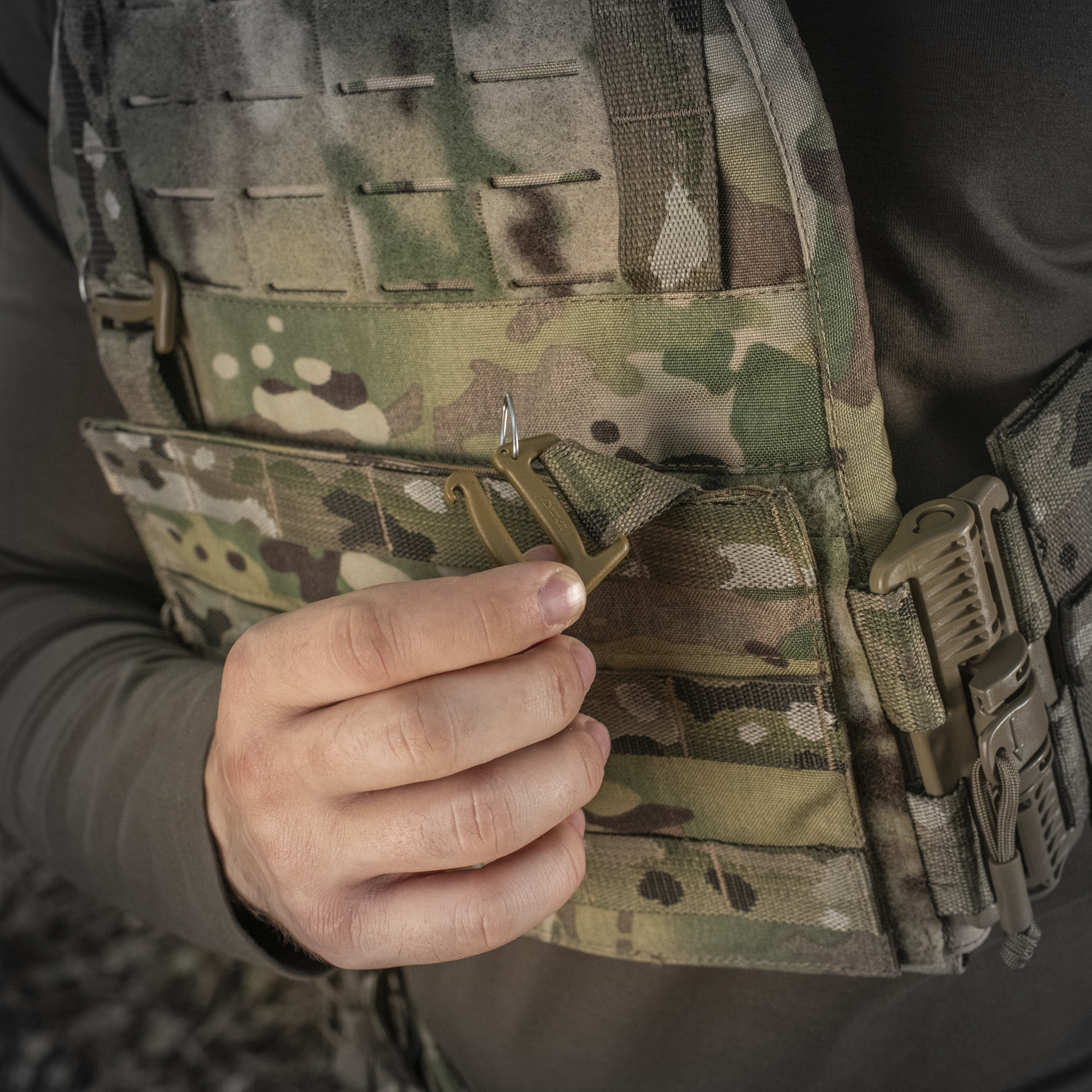 M-Tac передняя панель для плитоноски Cuirass QRS Multicam — 10