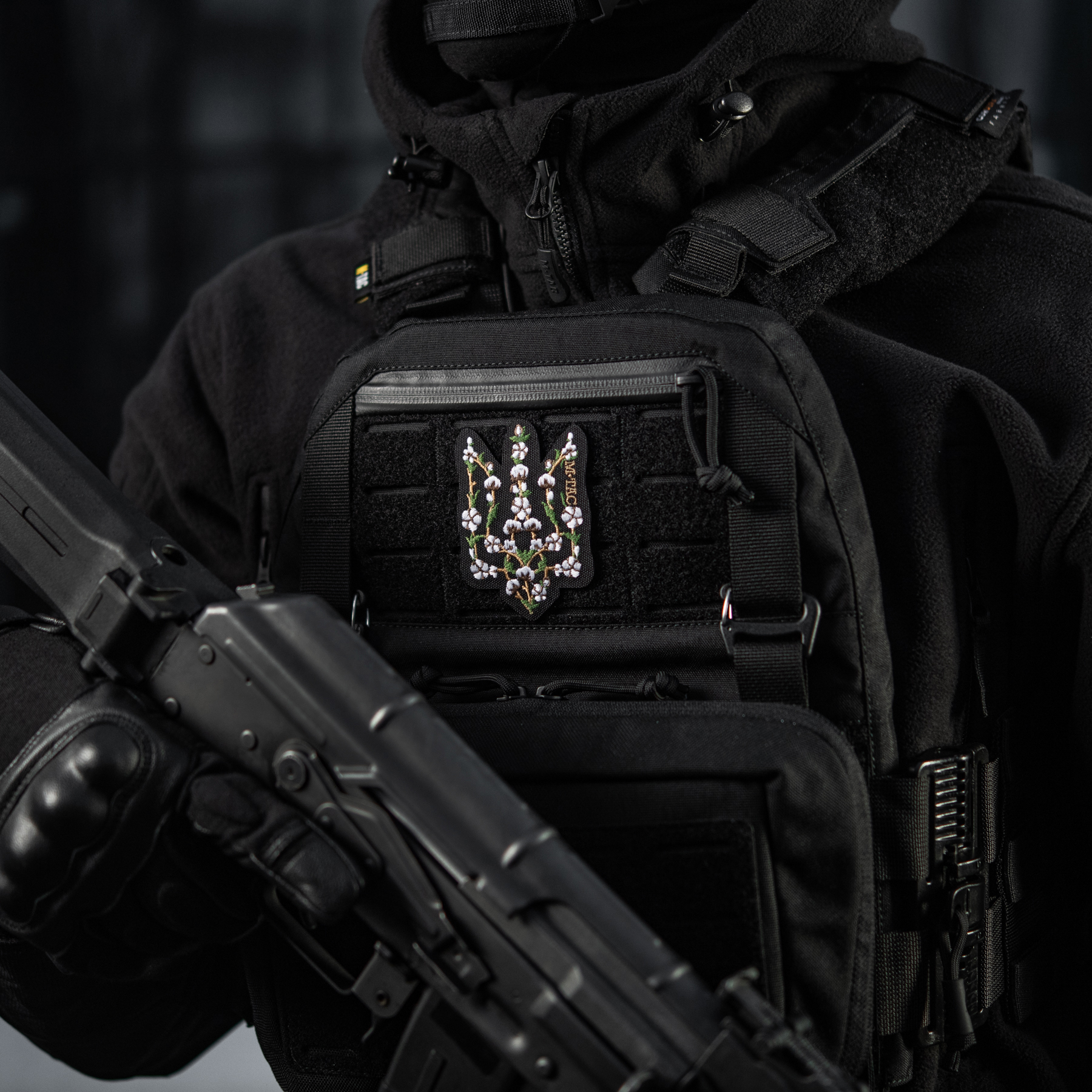 M-Tac нашивка Бавовна (вишивка) Black — 10