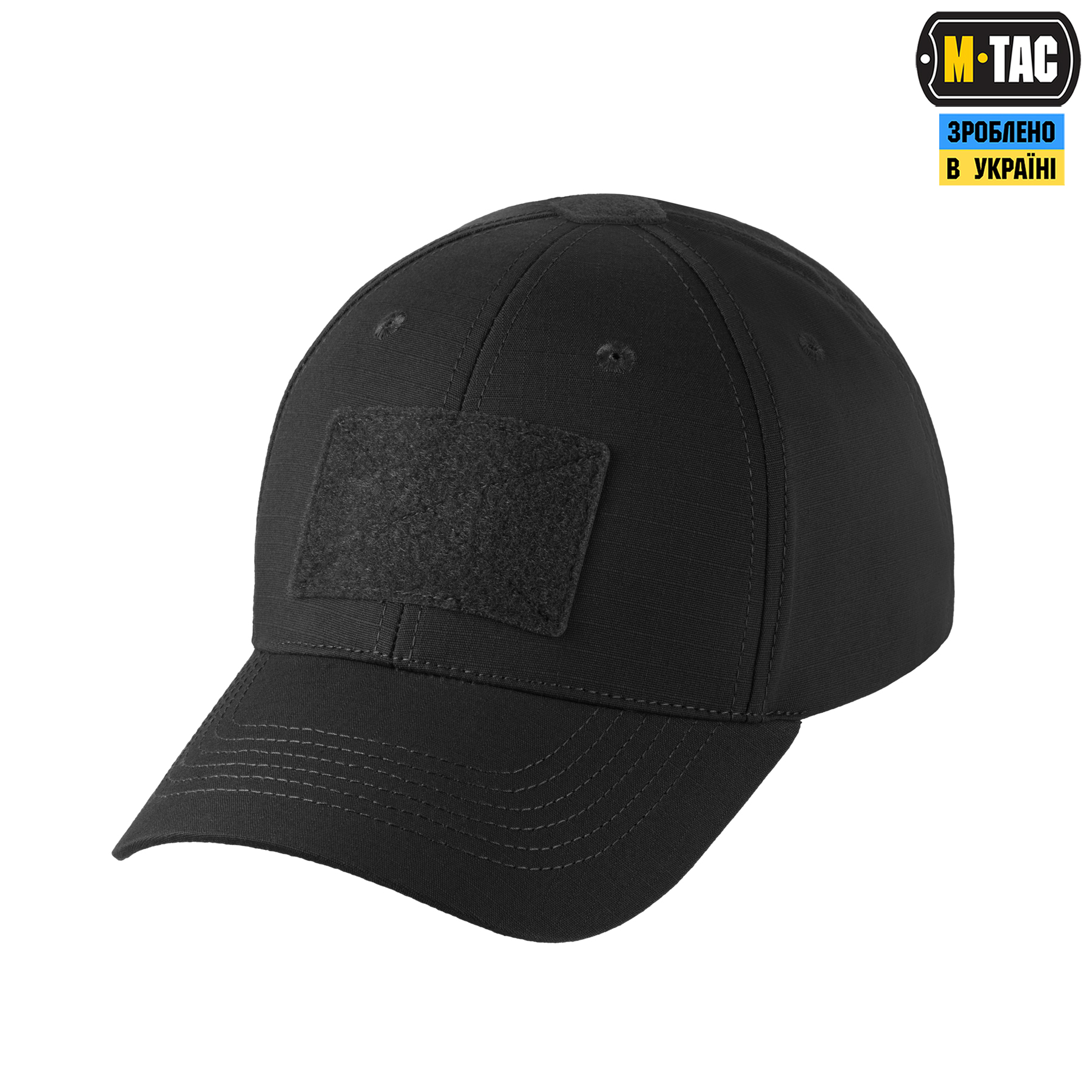M-Tac бейсболка тактическая Elite Flex рип-стоп Black — 5