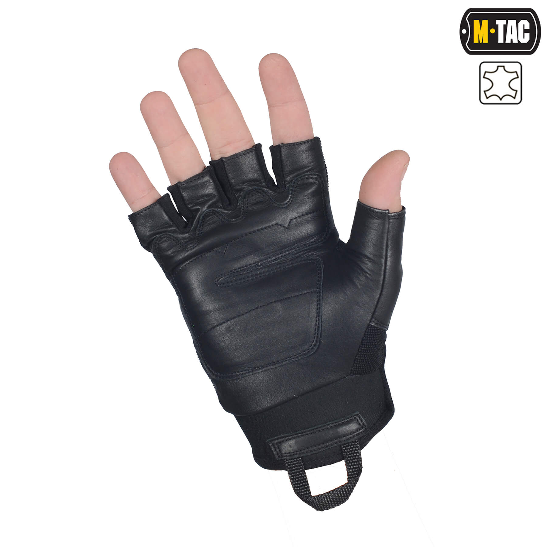 M-Tac перчатки беспалые Assault Mk.4 Black — 7