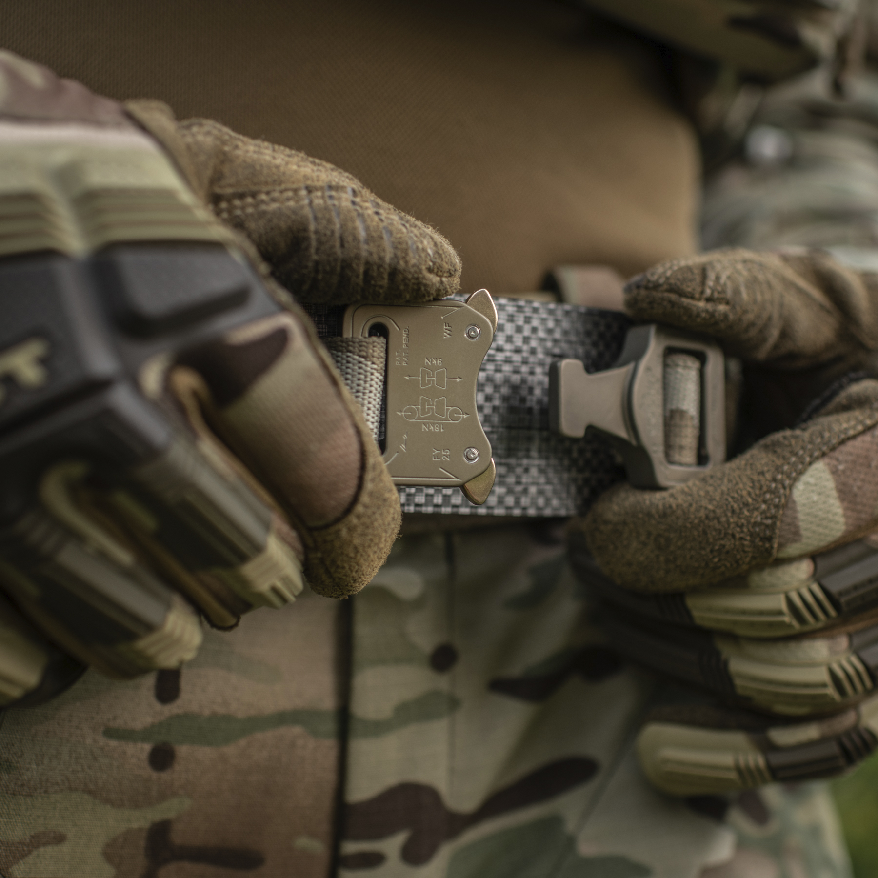 M-Tac ремень Tiger Belt Cobra Buckle Multicam — 21