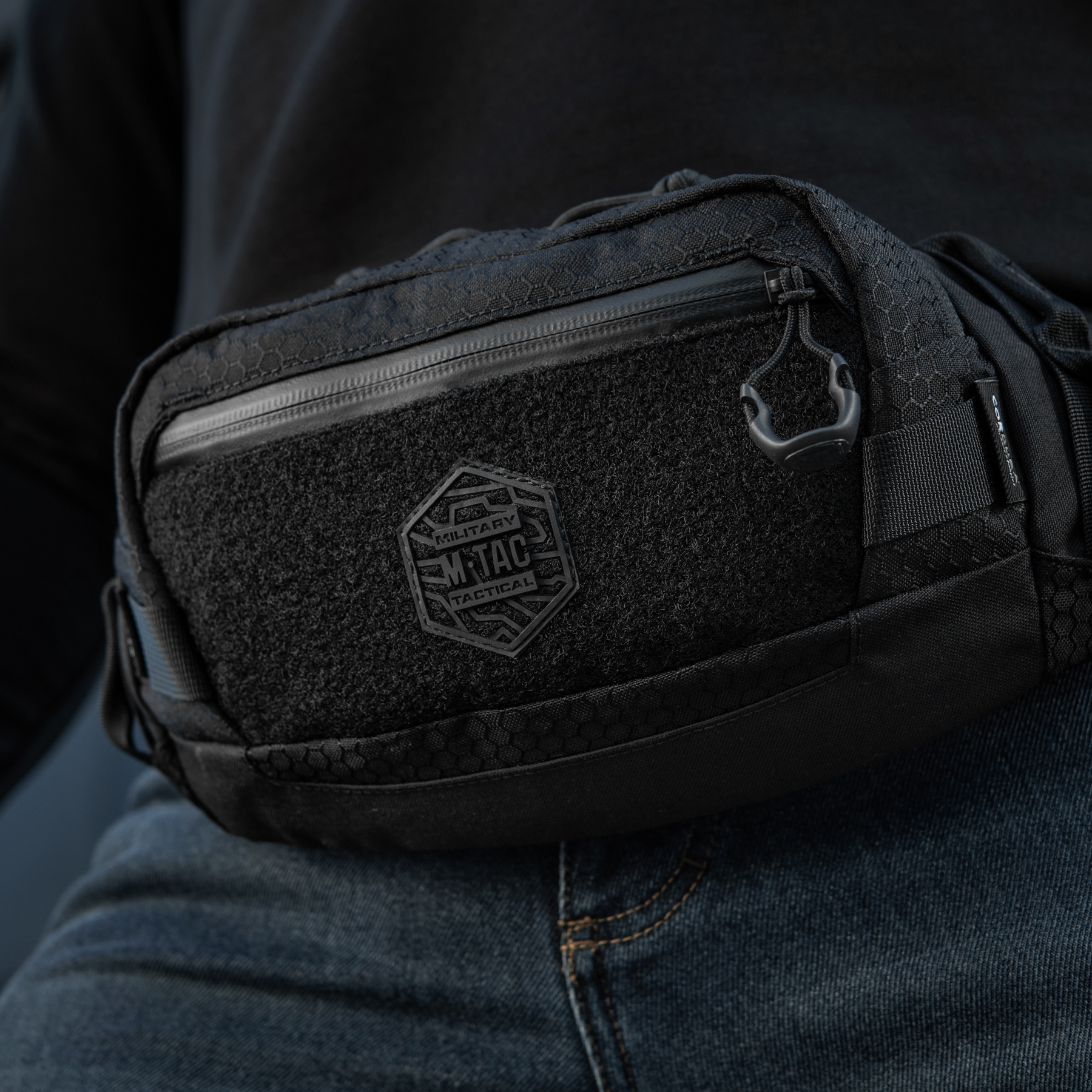 M-Tac сумка Waist Bag Hex Black — 13