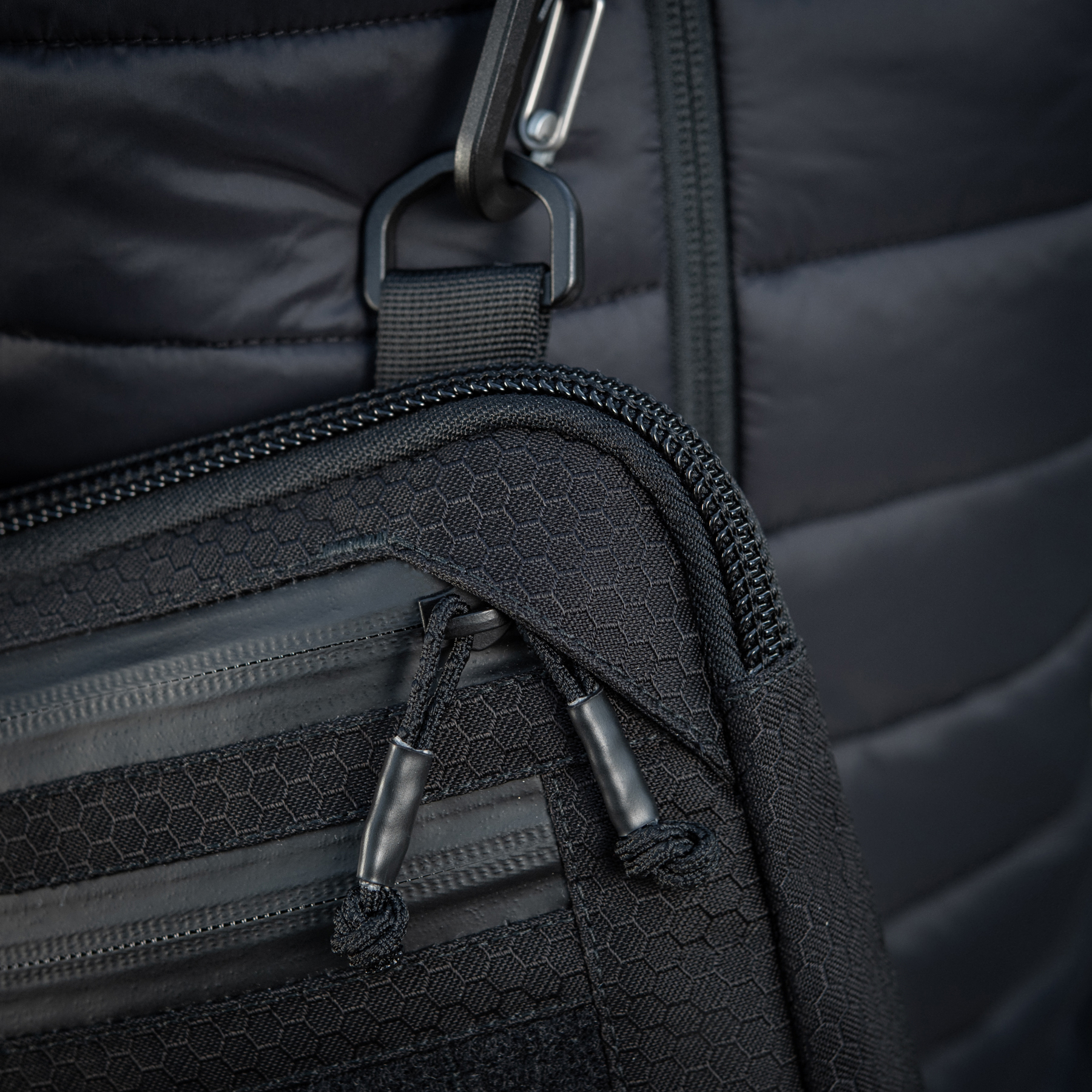 M-Tac сумка Admin Bag Medium Elite с липучкой Hex Black — 20