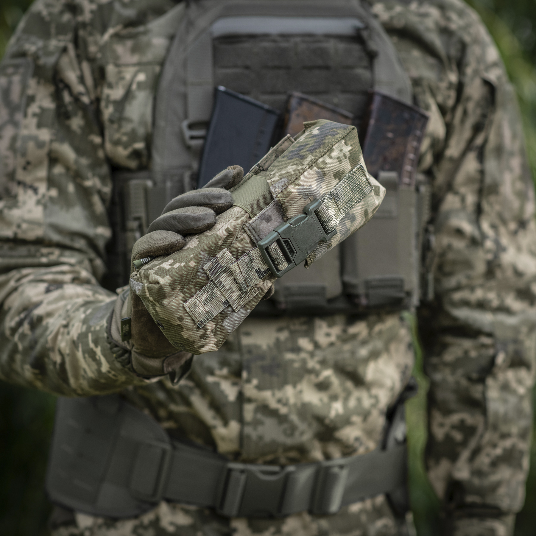 M-Tac подсумок на два магазина закрытый Fastex MM14 — 18