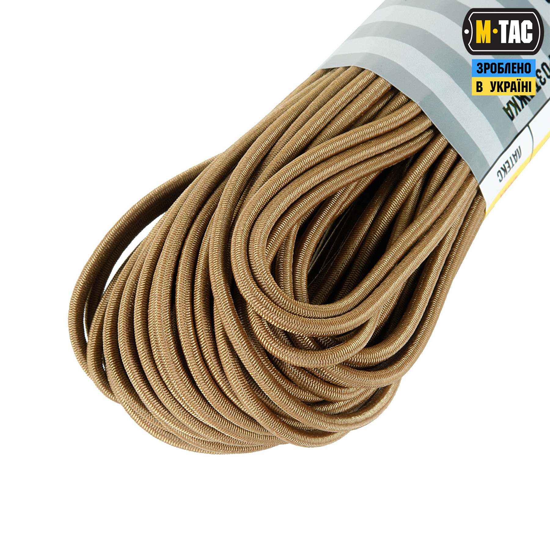 M-Tac паракорд Shock-Cord 3mm 30m Coyote — 4