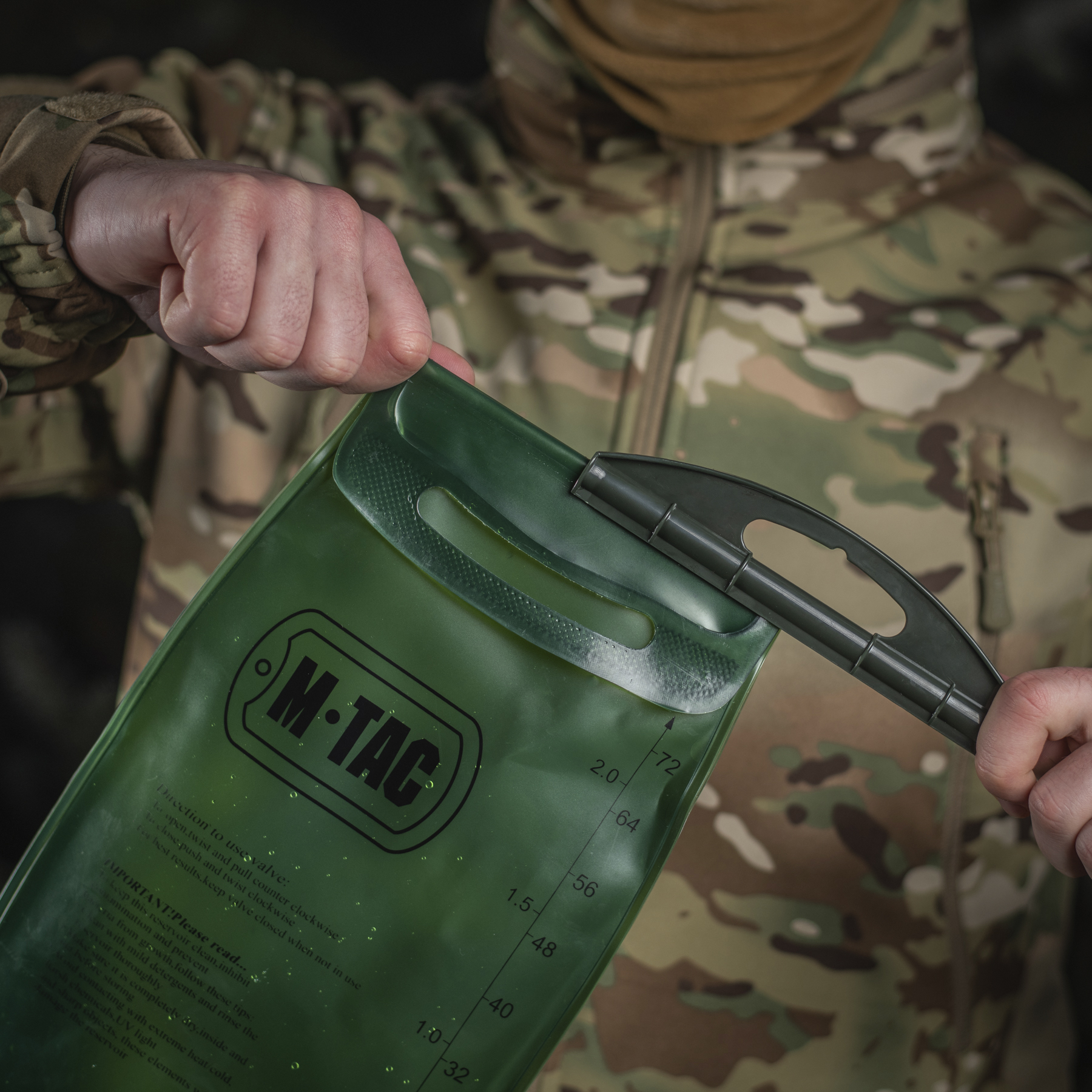 M-Tac резервуар гидросистемы 2,0л Type 1 Olive — 14