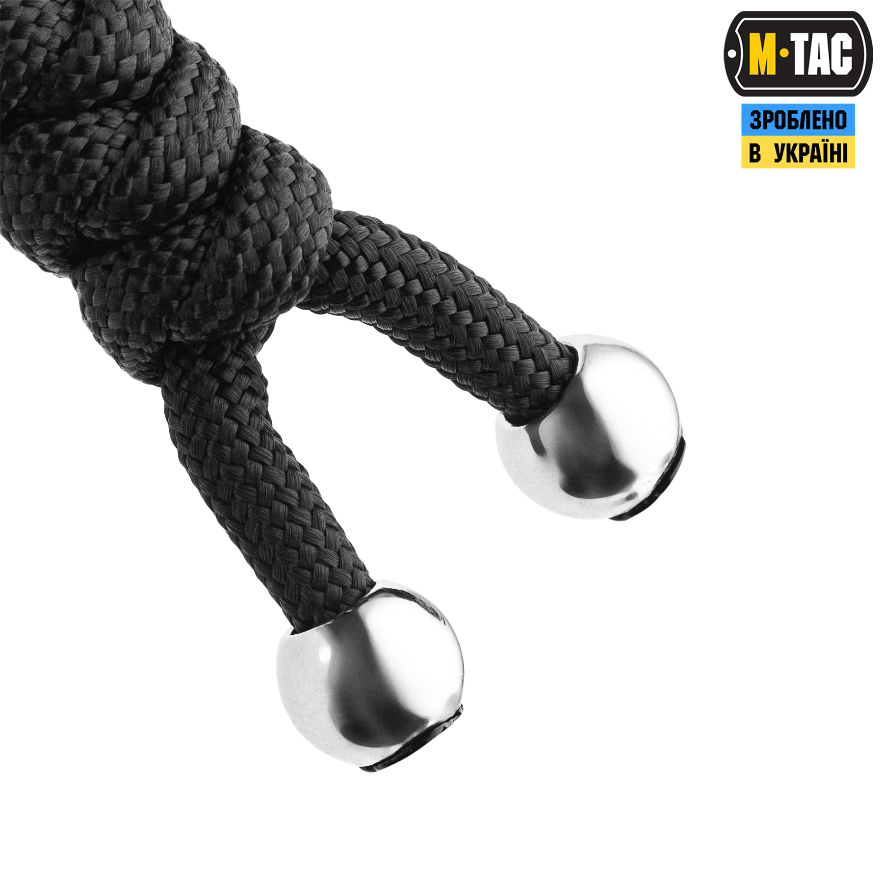 M-Tac темляк Zeus Black&Silver — 5