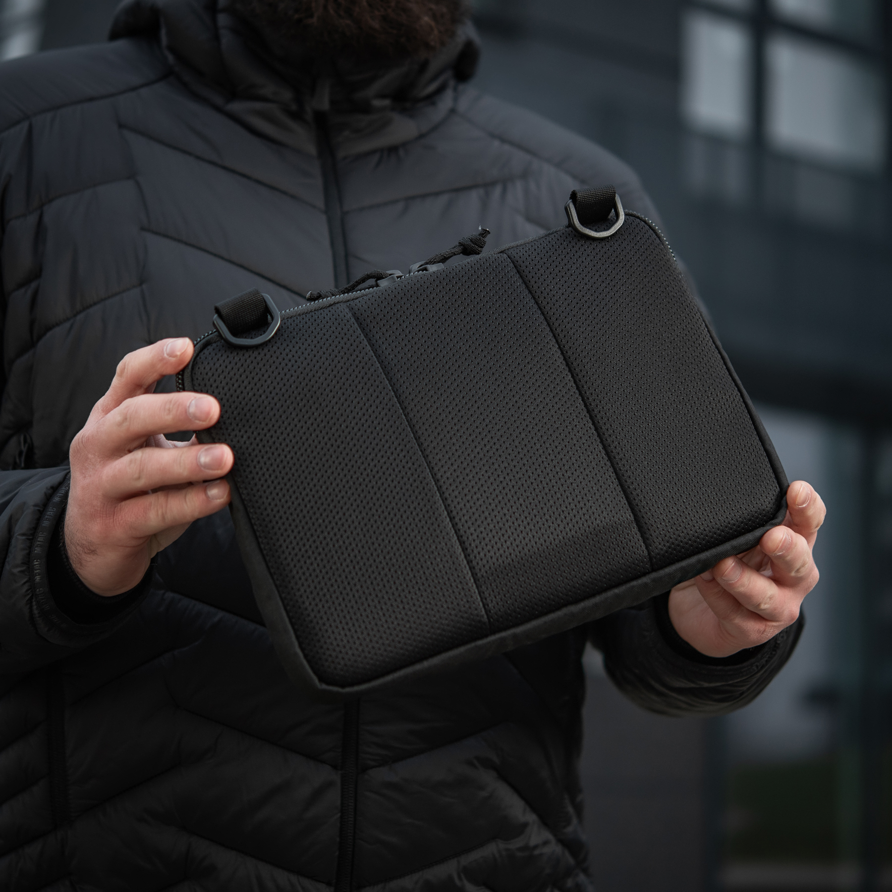 M-Tac сумка Admin Bag Medium Elite с липучкой Black — 24