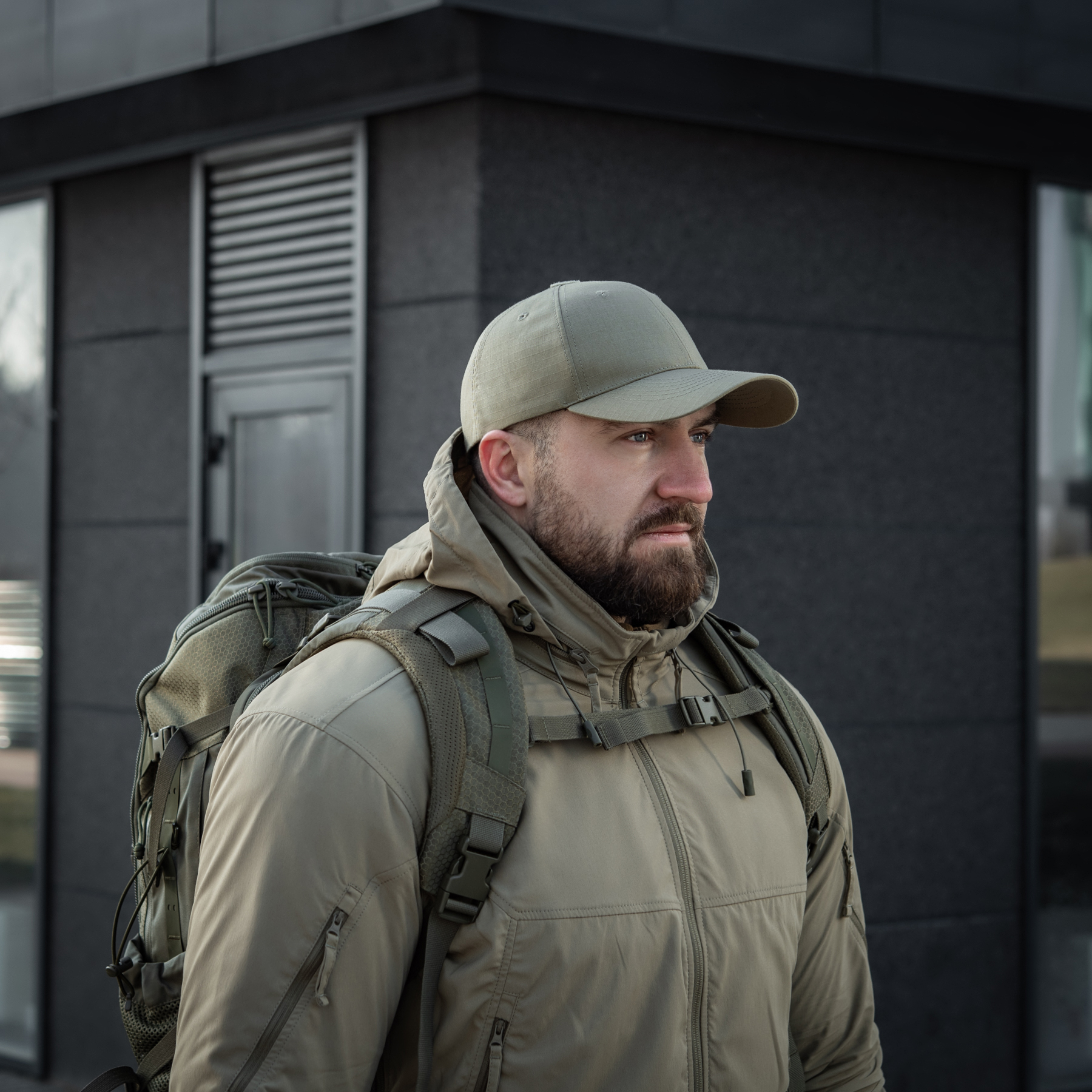 M-Tac бейсболка Elite Flex рип-стоп Tan — 9