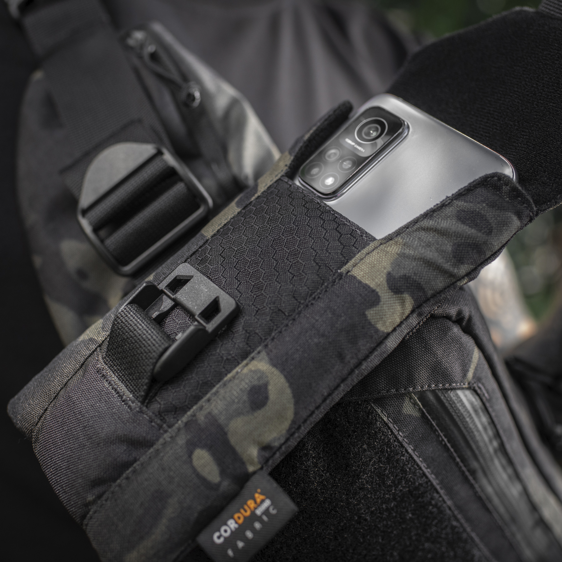 M-Tac подсумок для смартфона Elite Large Hex Multicam Black/Black — 14