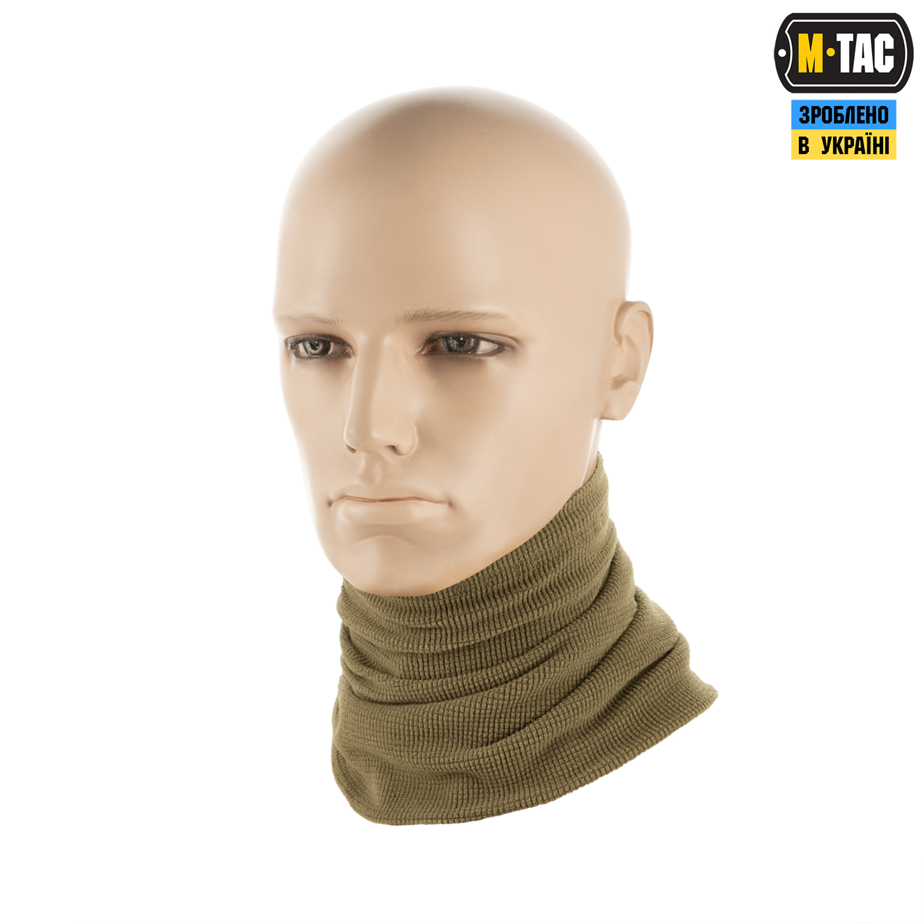 M-Tac шарф-труба длинный микрофлис рип-стоп Tan — 3