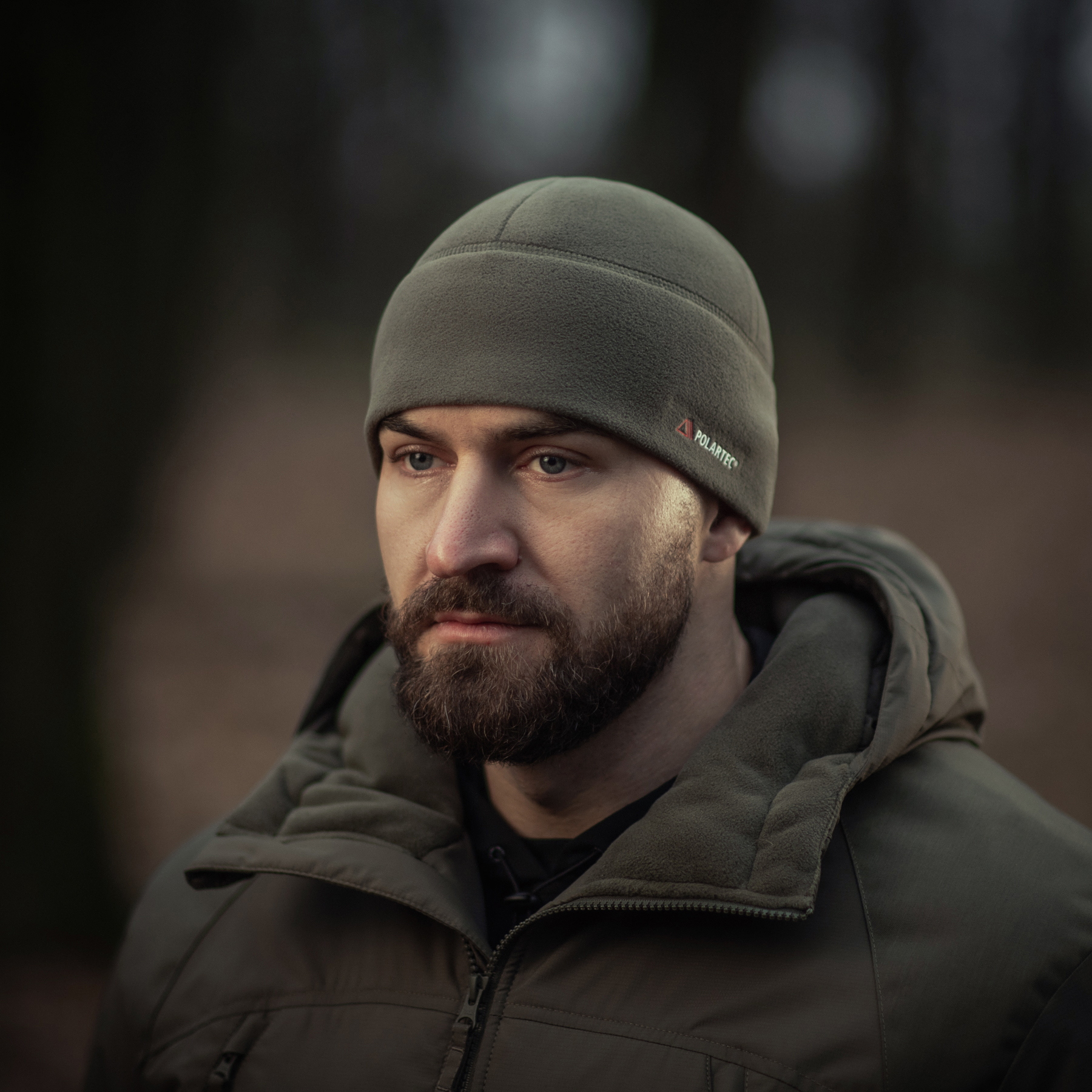 M-Tac шапка Watch Cap флис Light Polartec Dark Olive — 7