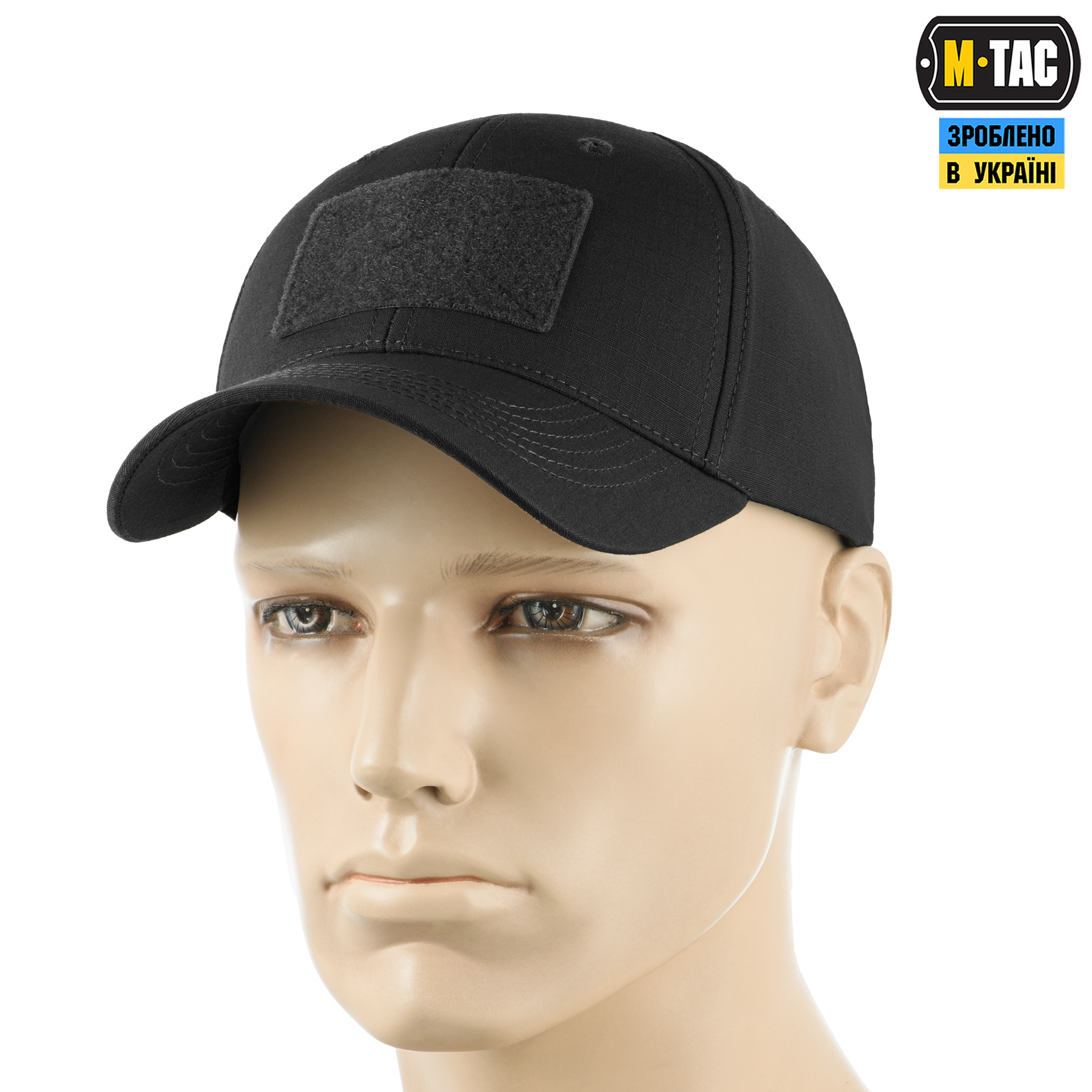 M-Tac бейсболка тактическая Elite Flex рип-стоп Black — 2