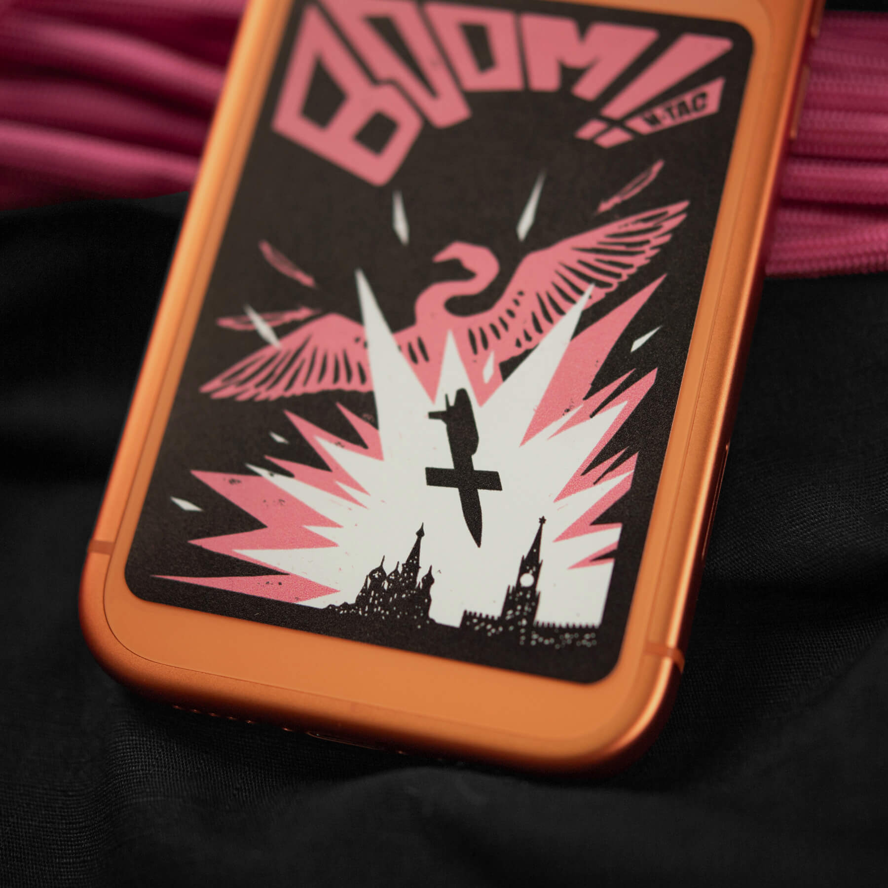 M-Tac наклейка Boom!! Фламінго Pink — 9