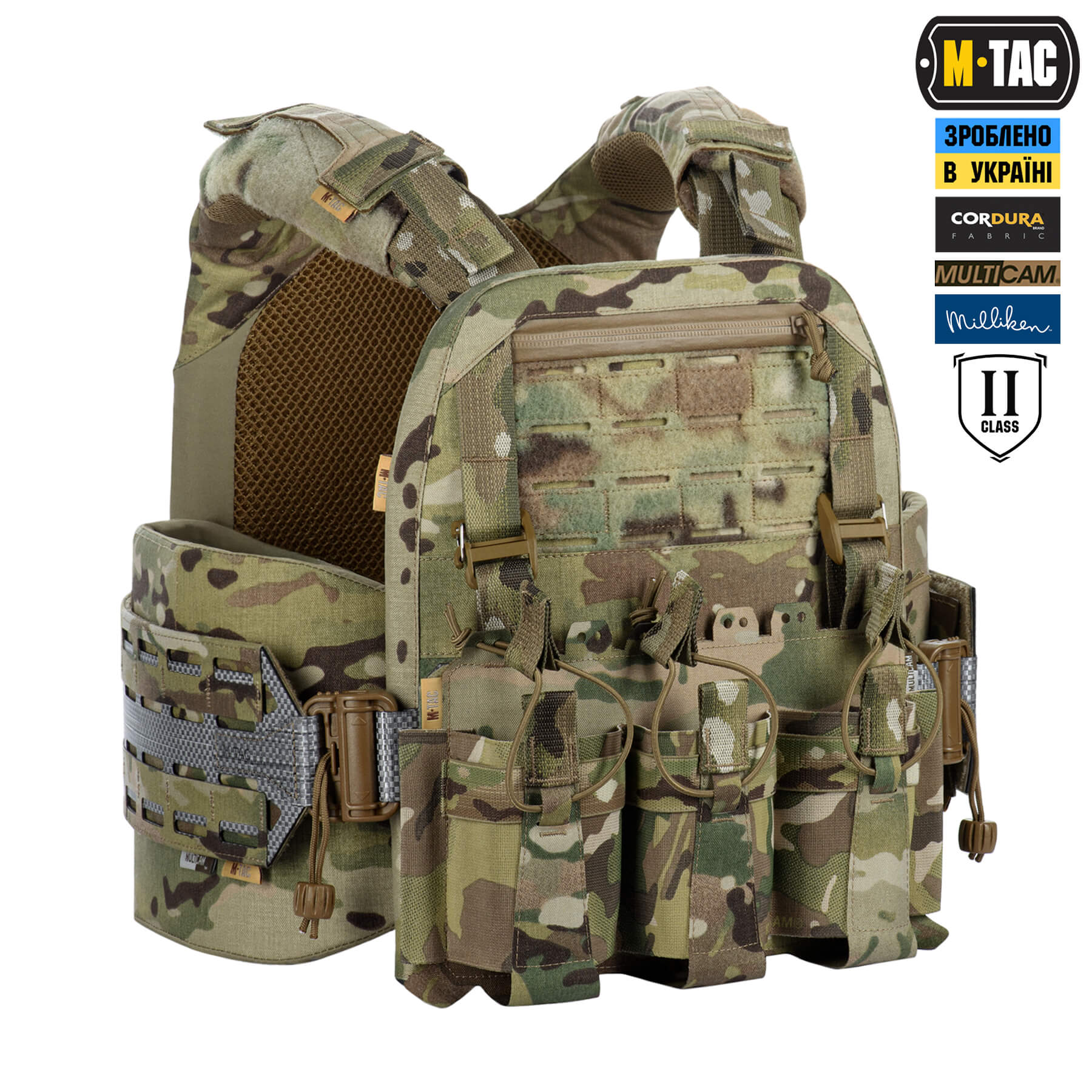 M-Tac плитоноска Cuirass Tiger Elite 2 класс защиты (размер плиты M) Multicam — 4