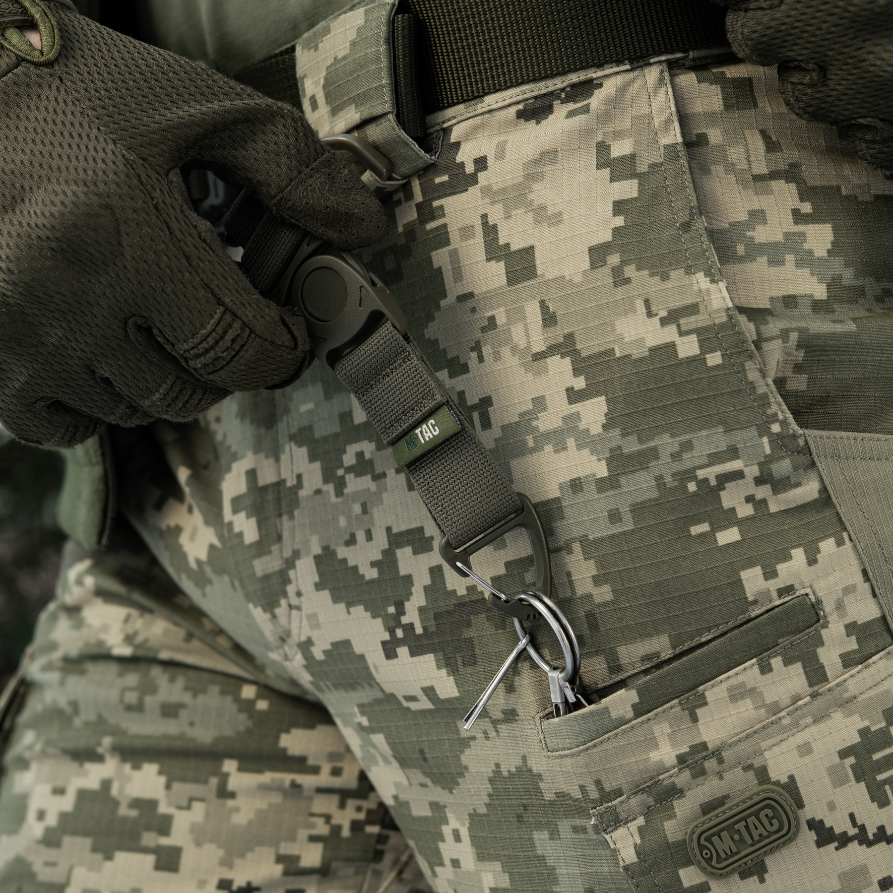M-Tac Брелок Key Holder Elite Ranger Green — 15