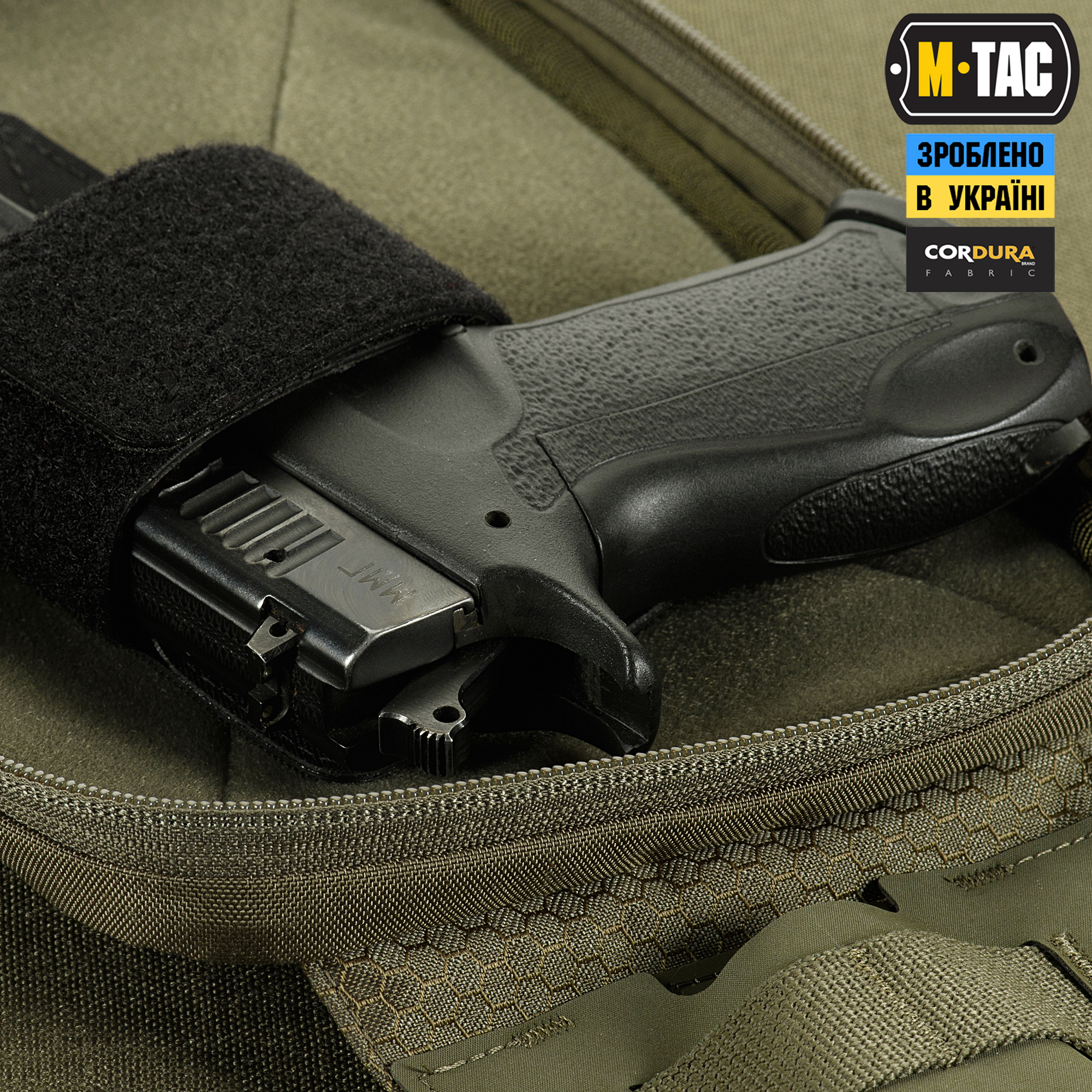 M-Tac сумка Sling Pistol Bag Elite Hex Ranger Green — 5