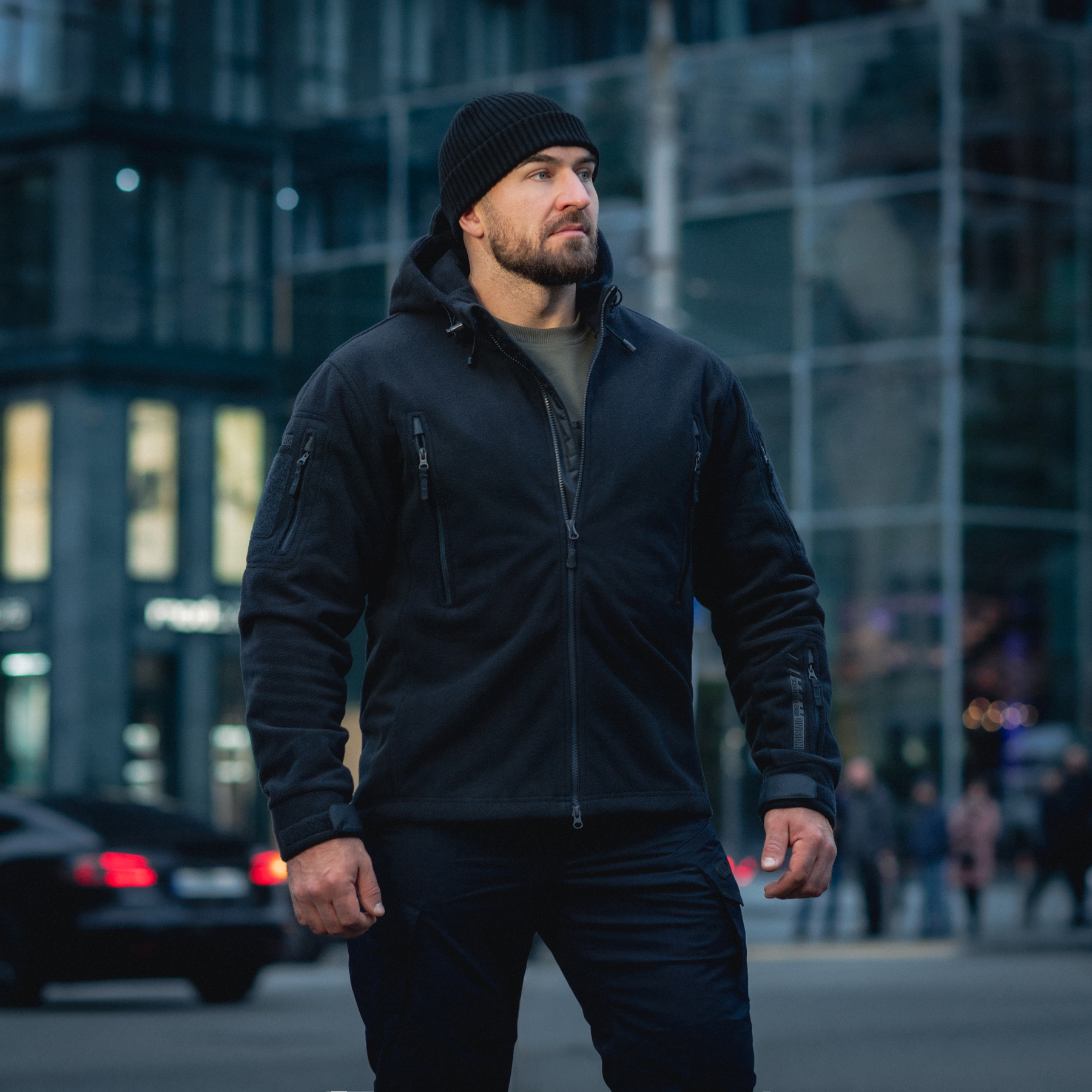 M-Tac куртка флисовая Windblock Division Gen.II Dark Navy Blue — 40