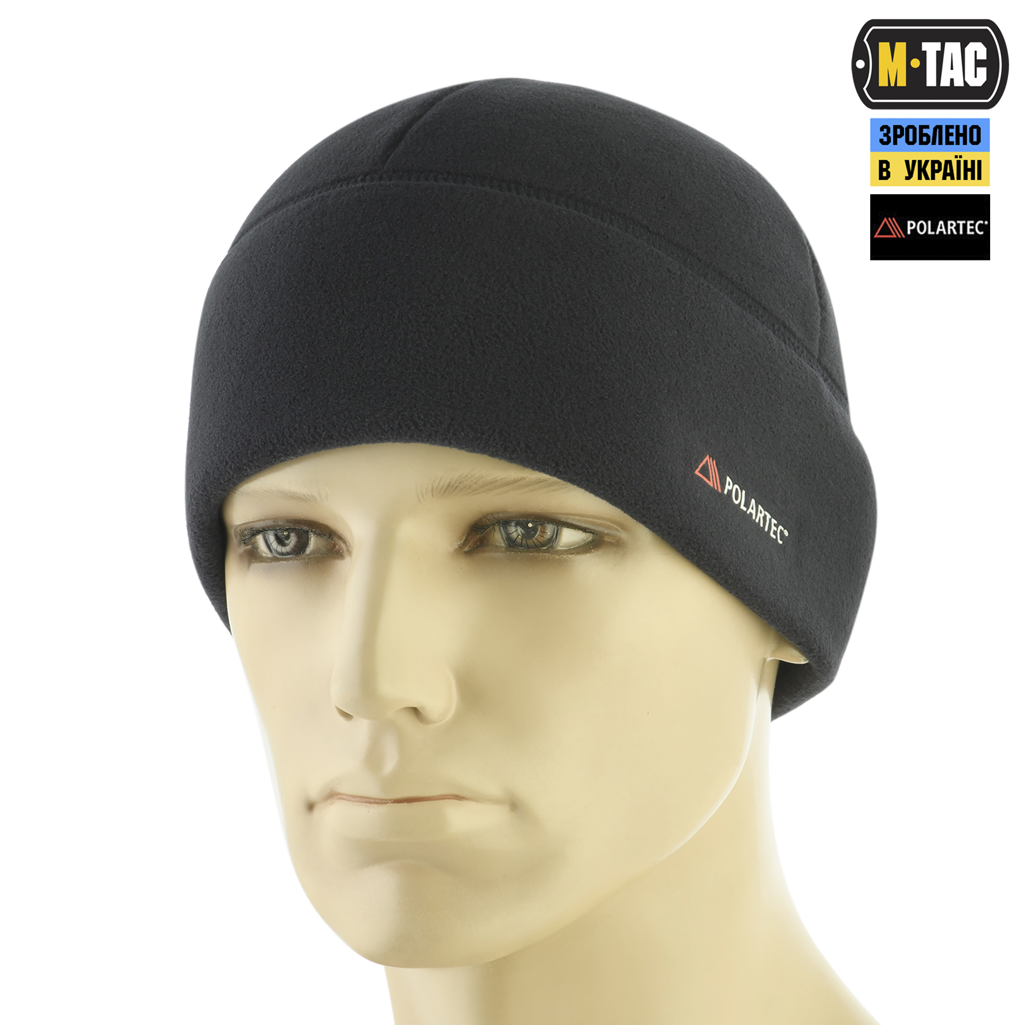 M-Tac шапка Watch Cap флис Polartec Dark Navy Blue — 2