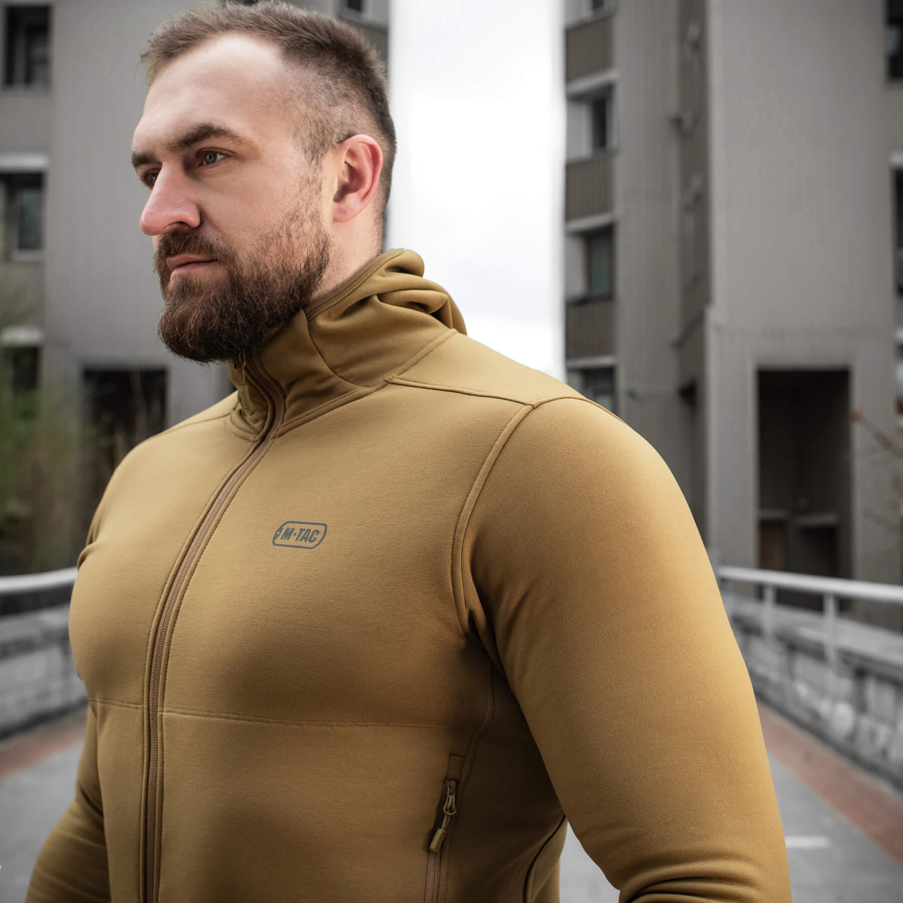 M-Tac кофта Shadow Fleece Polartec Coyote — 15