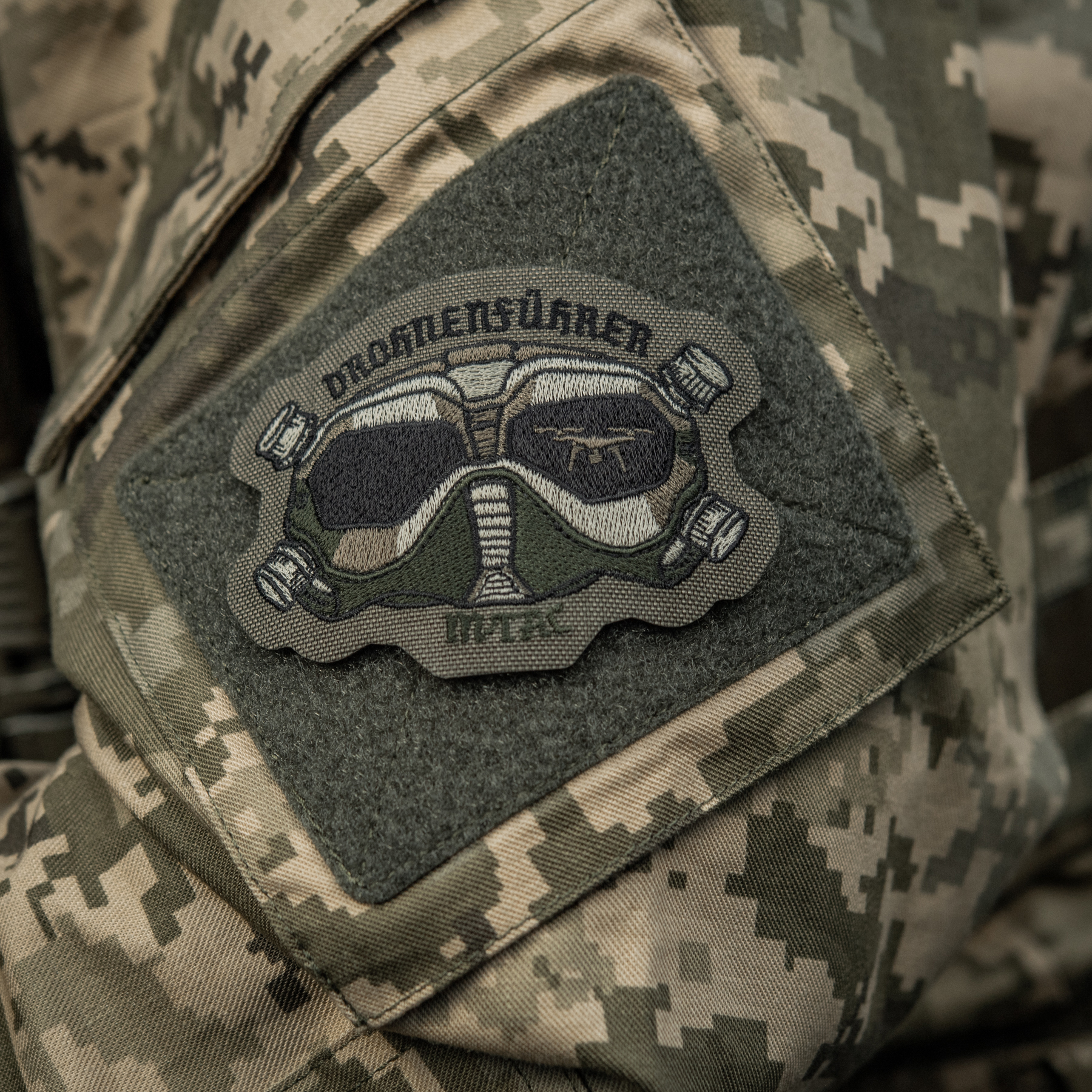 M-Tac нашивка Drohnenführer (вышивка) Ranger Green — 9