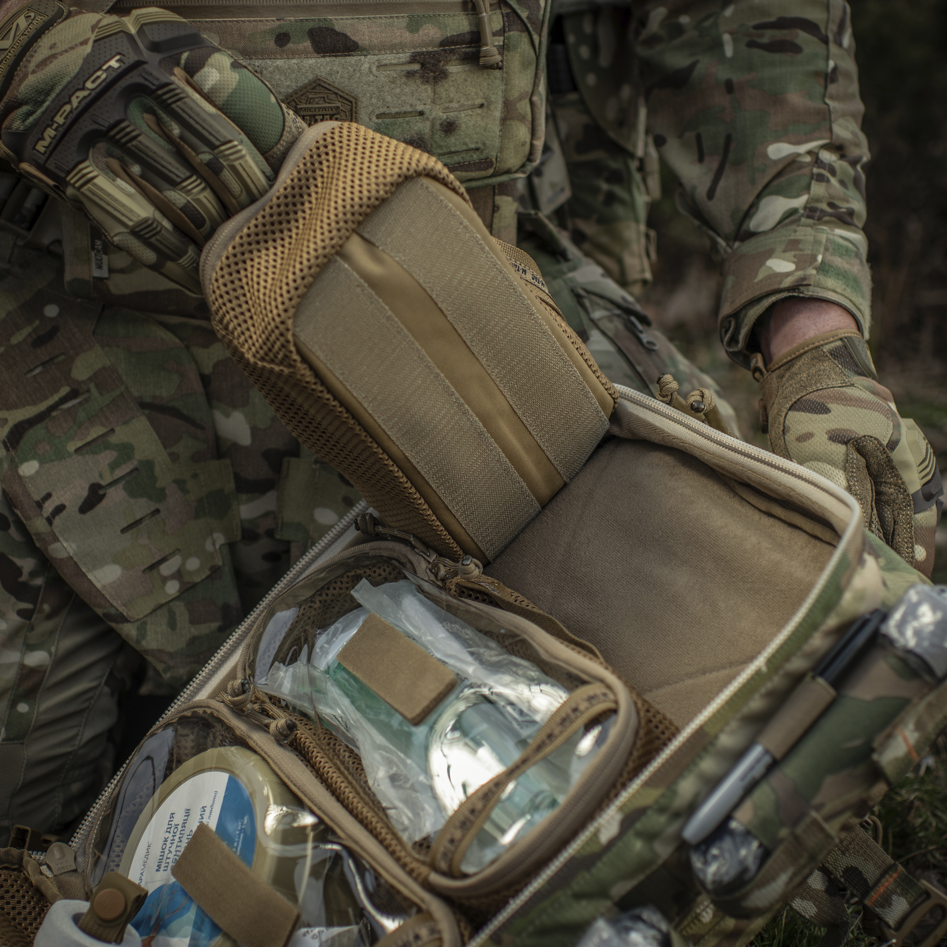M-Tac рюкзак боевого медика Elite Multicam — 47