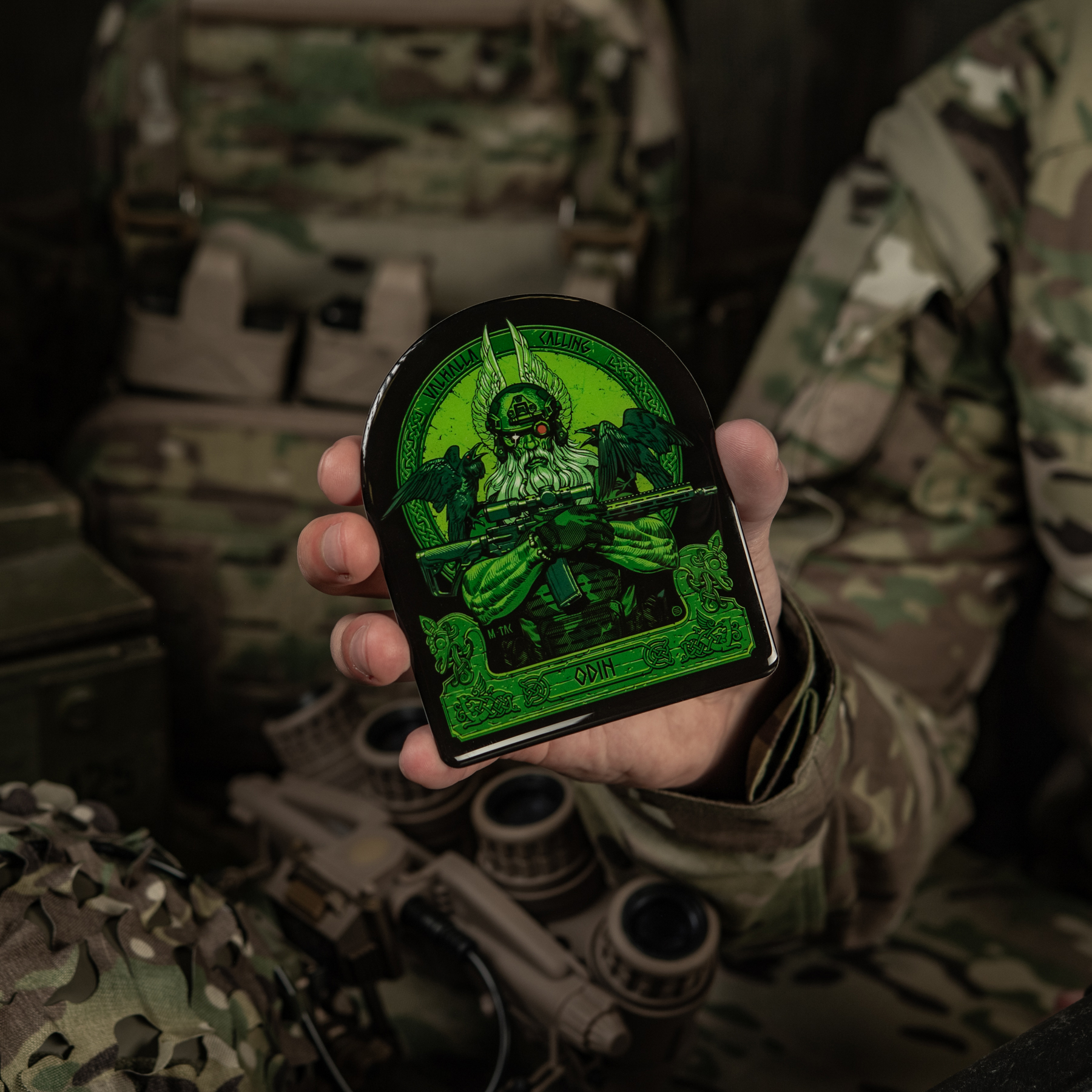 M-Tac наклейка обємна ODIN Night Vision — 5