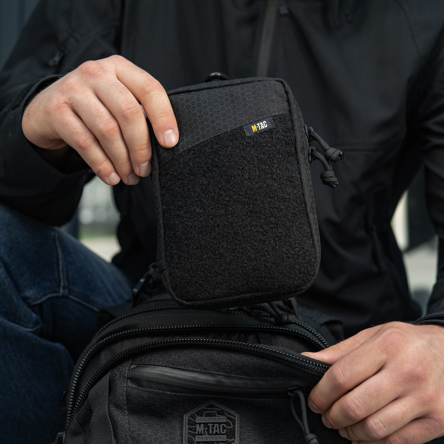 M-Tac EDC Pocket HEX Elite Black — 22