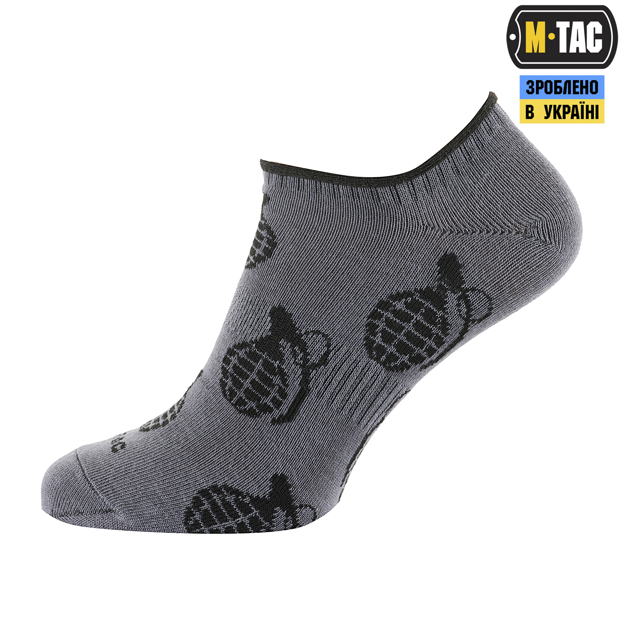 M-Tac носки летние легкие Grenades Dark Grey — 3