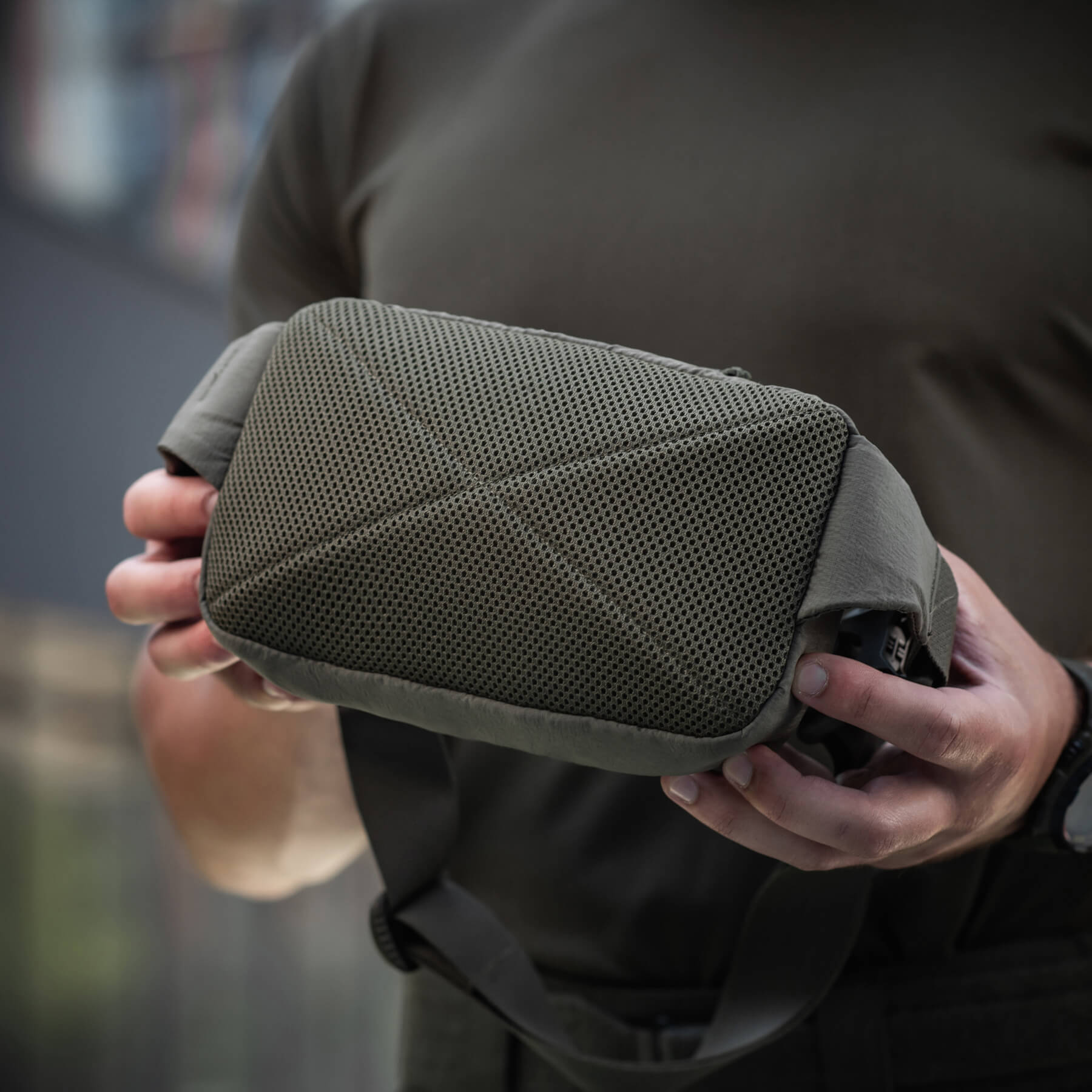 M-Tac сумка City Waist Bag с липучкой Lite-C Elite Ranger Green — 12