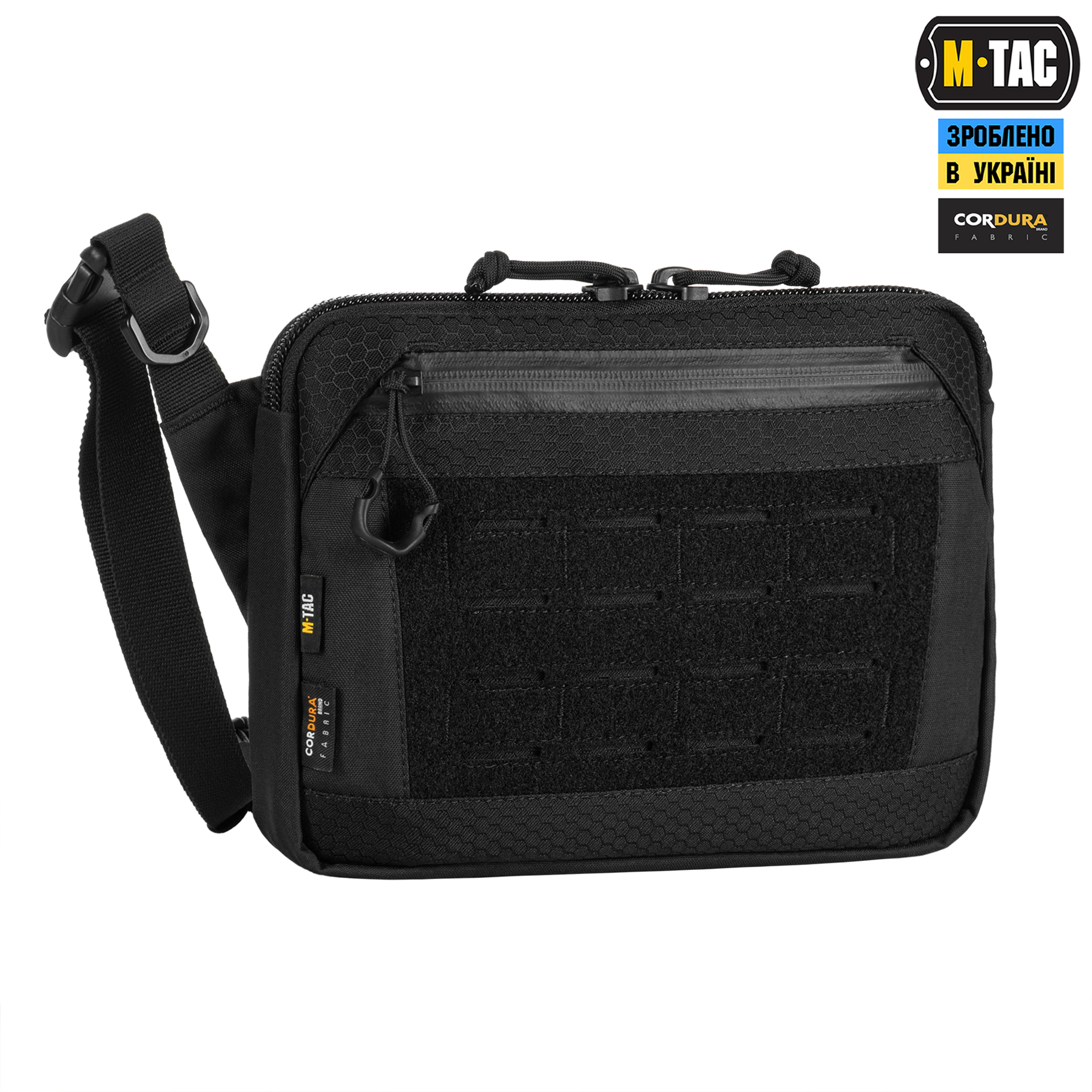 M-Tac сумка Admin Bag Elite с липучкой Black — 4