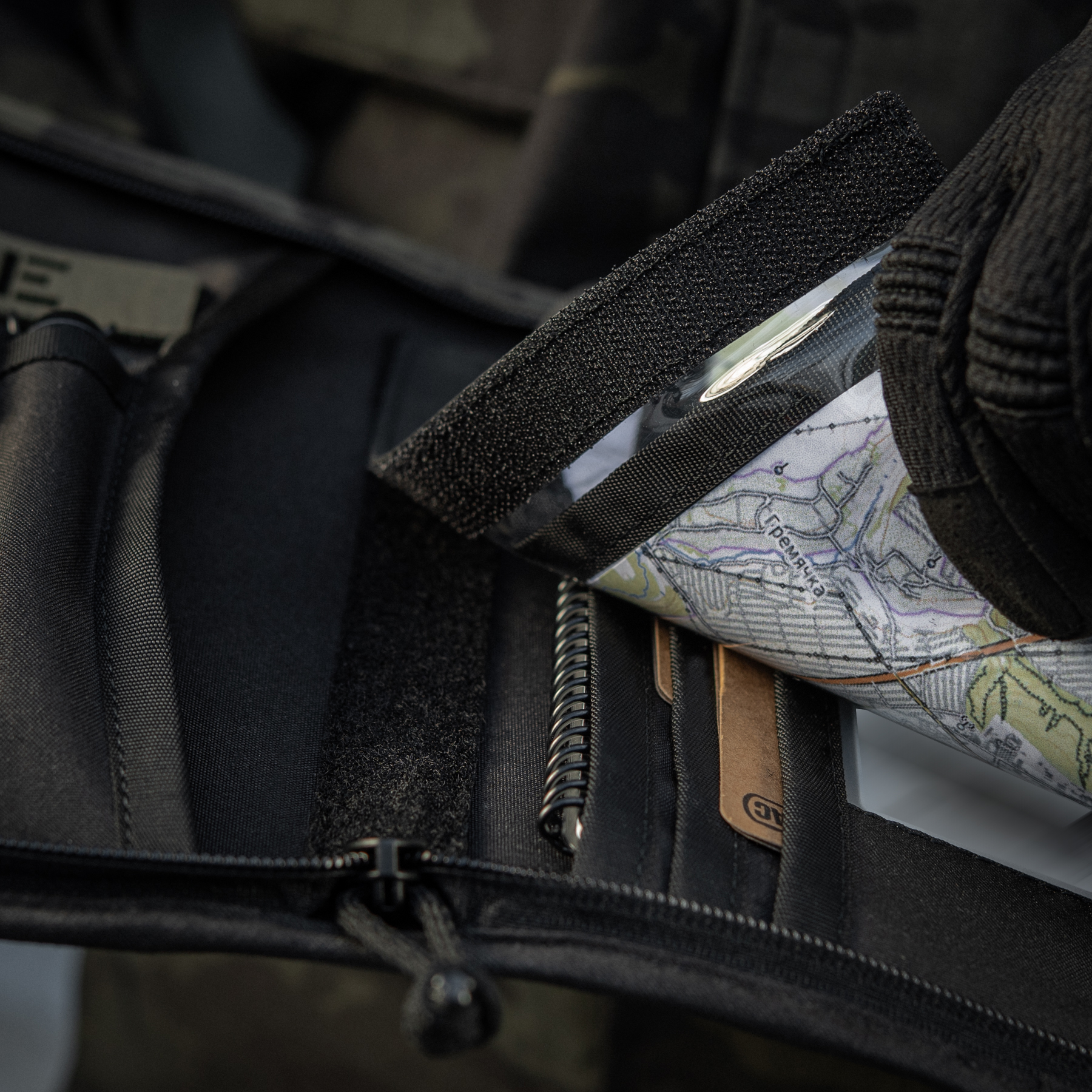 M-Tac планшет-органайзер А5 Elite Multicam Black — 44