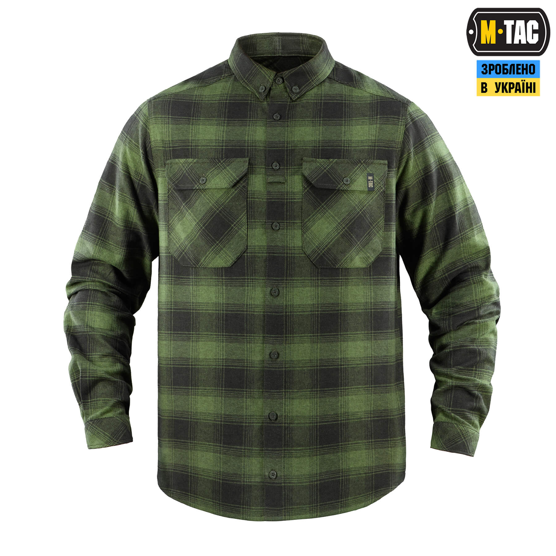 M-Tac рубашка Lumberjack Cotton Shirt Olive/Black — 3