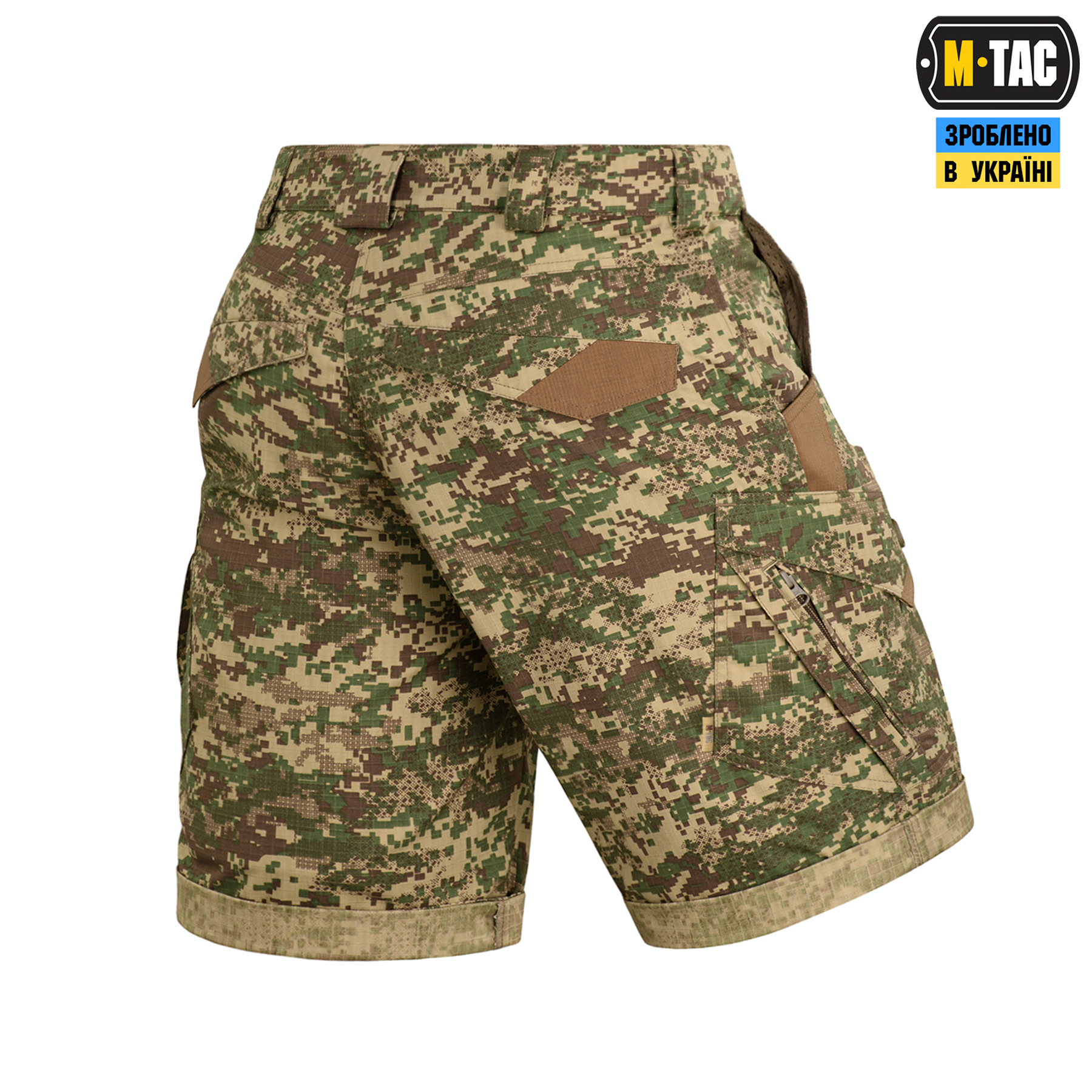 M-Tac шорты Aggressor Gen.II рип-стоп NGU Camo — 6
