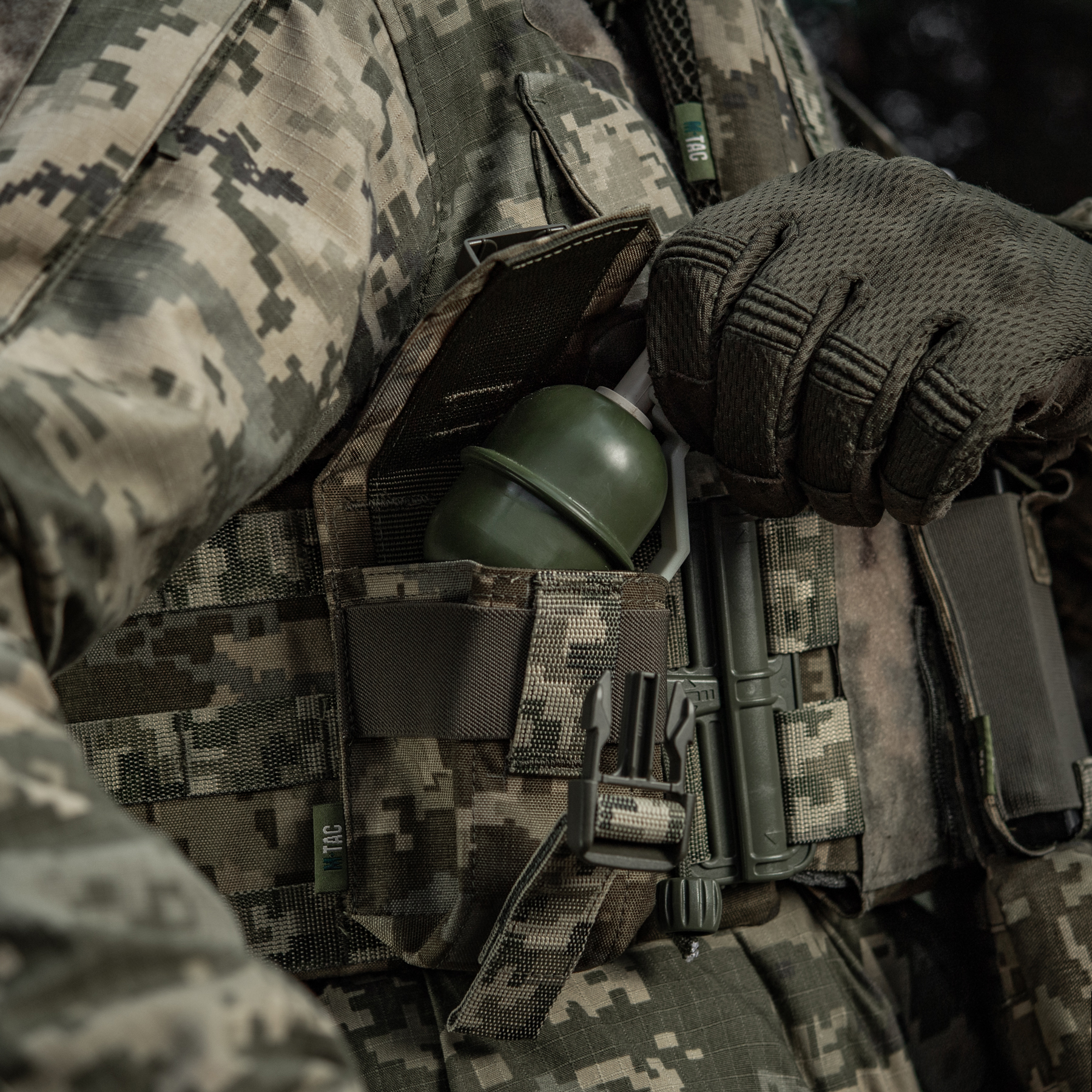 M-Tac подсумок для осколочной гранаты Laser Cut MM14 — 18